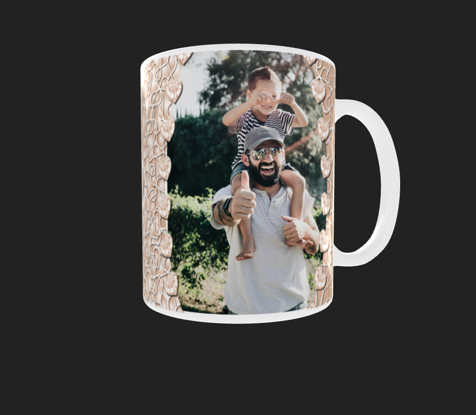 11 OZ 2 Image Mug by Luxe-Custom-Designer