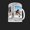 Marble Effect 3 Image Mug by Luxe-Custom-Designer