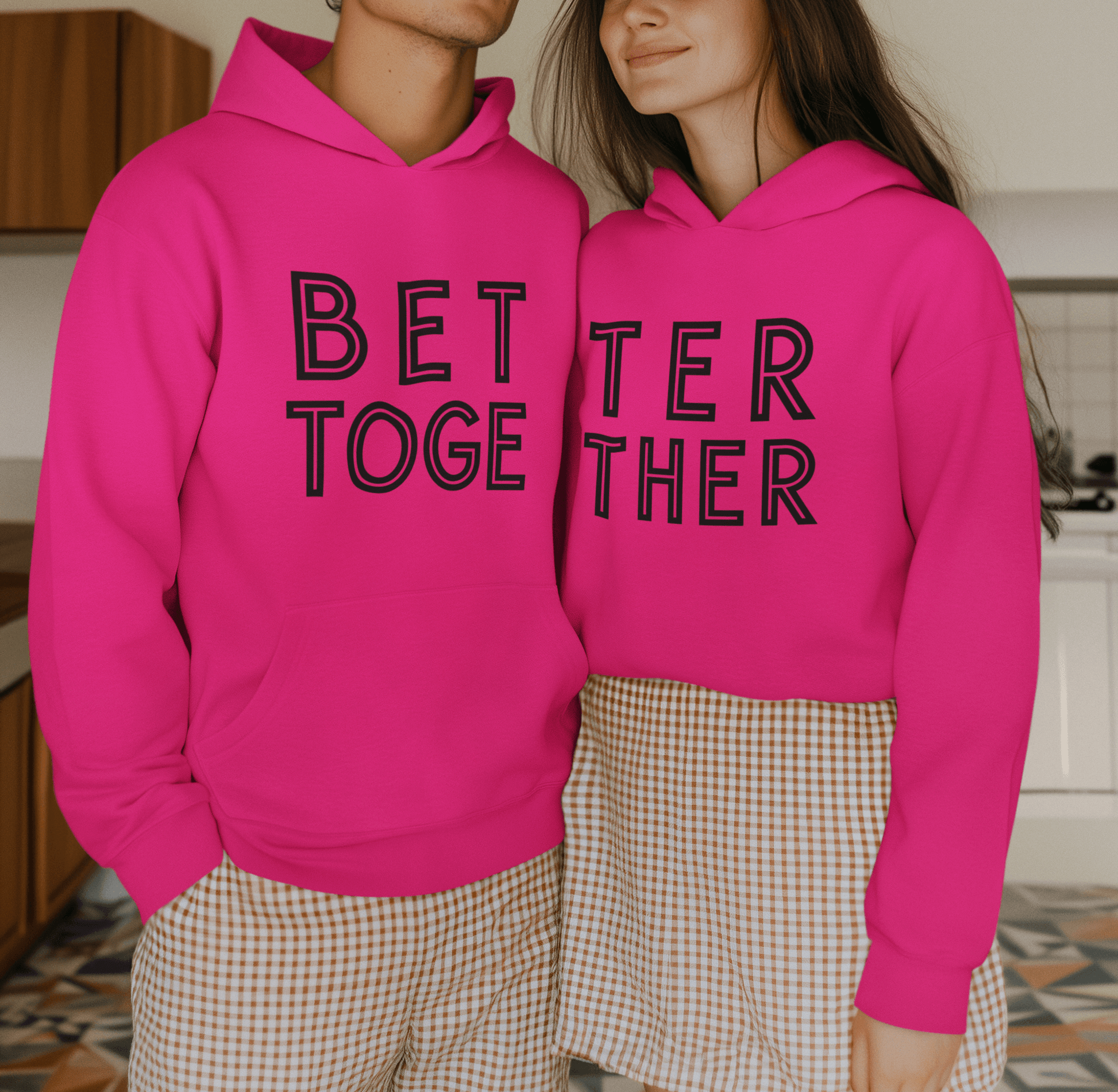 Better Together Matching Hoodie Set by Luxe-Custom-Designer
