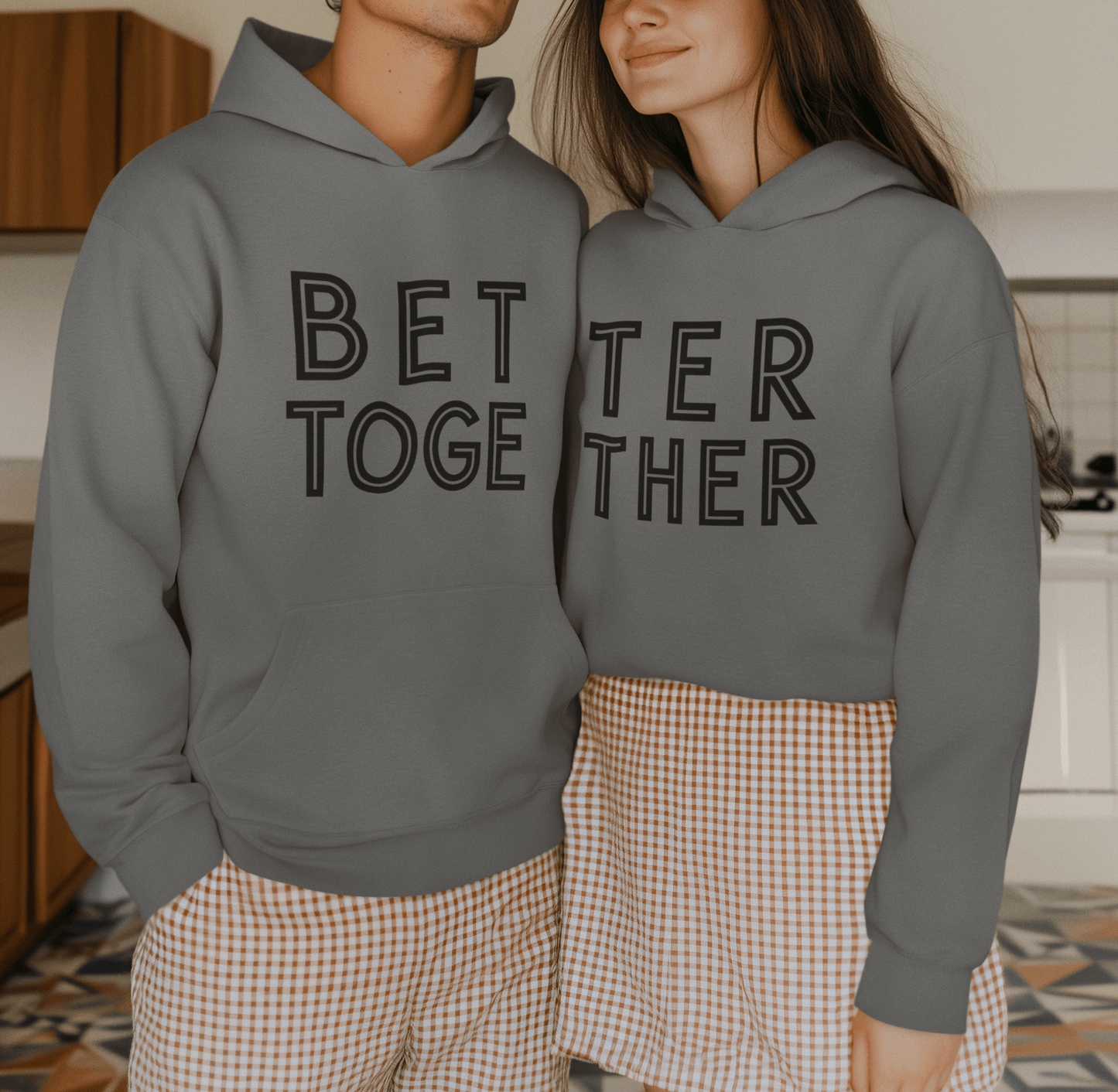 Better Together Matching Hoodie Set by Luxe-Custom-Designer