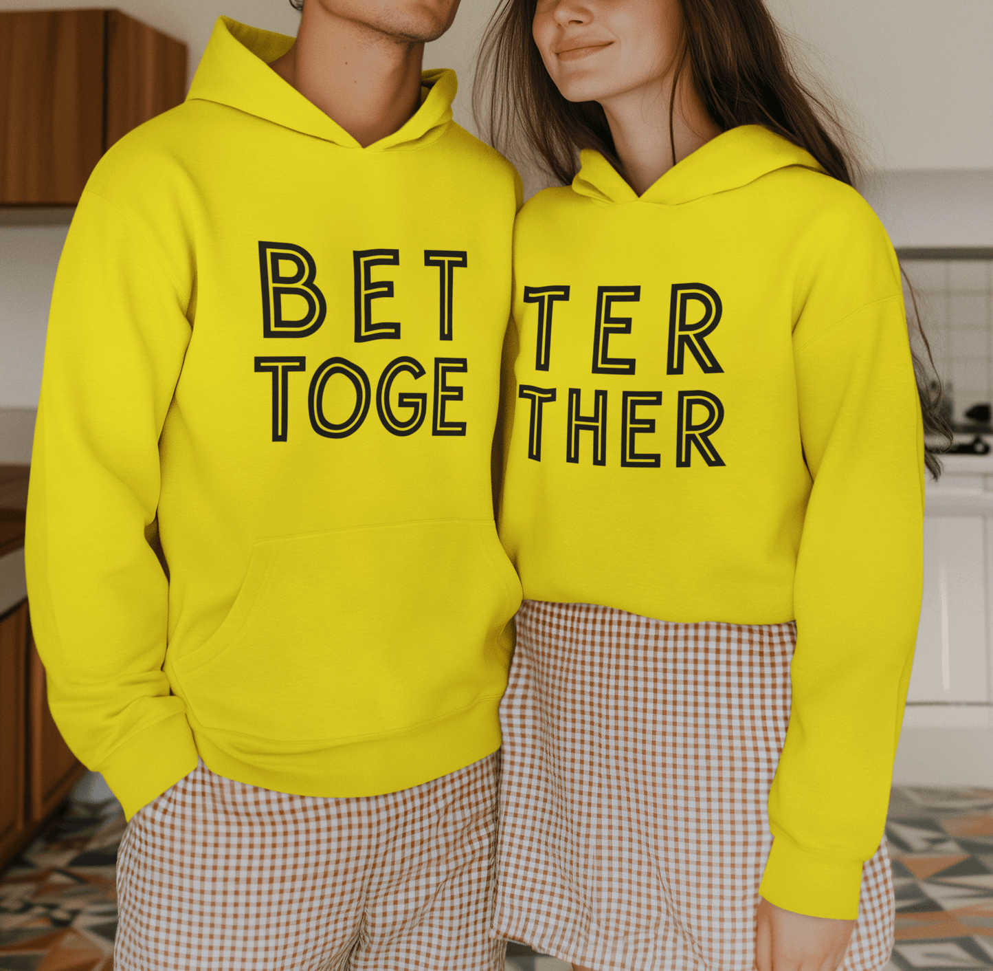 Better Together Matching Hoodie Set by Luxe-Custom-Designer