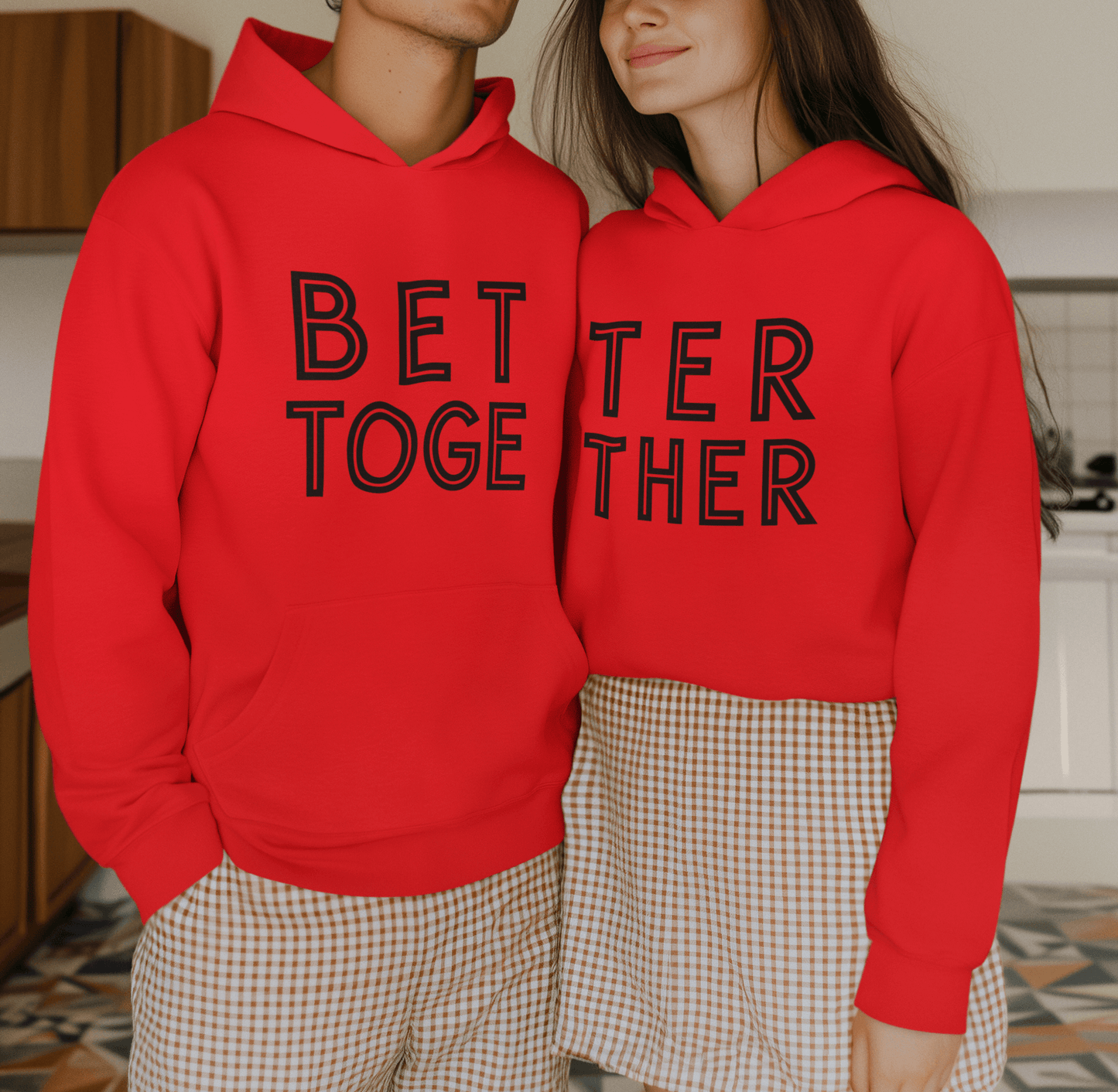 Better Together Matching Hoodie Set by Luxe-Custom-Designer