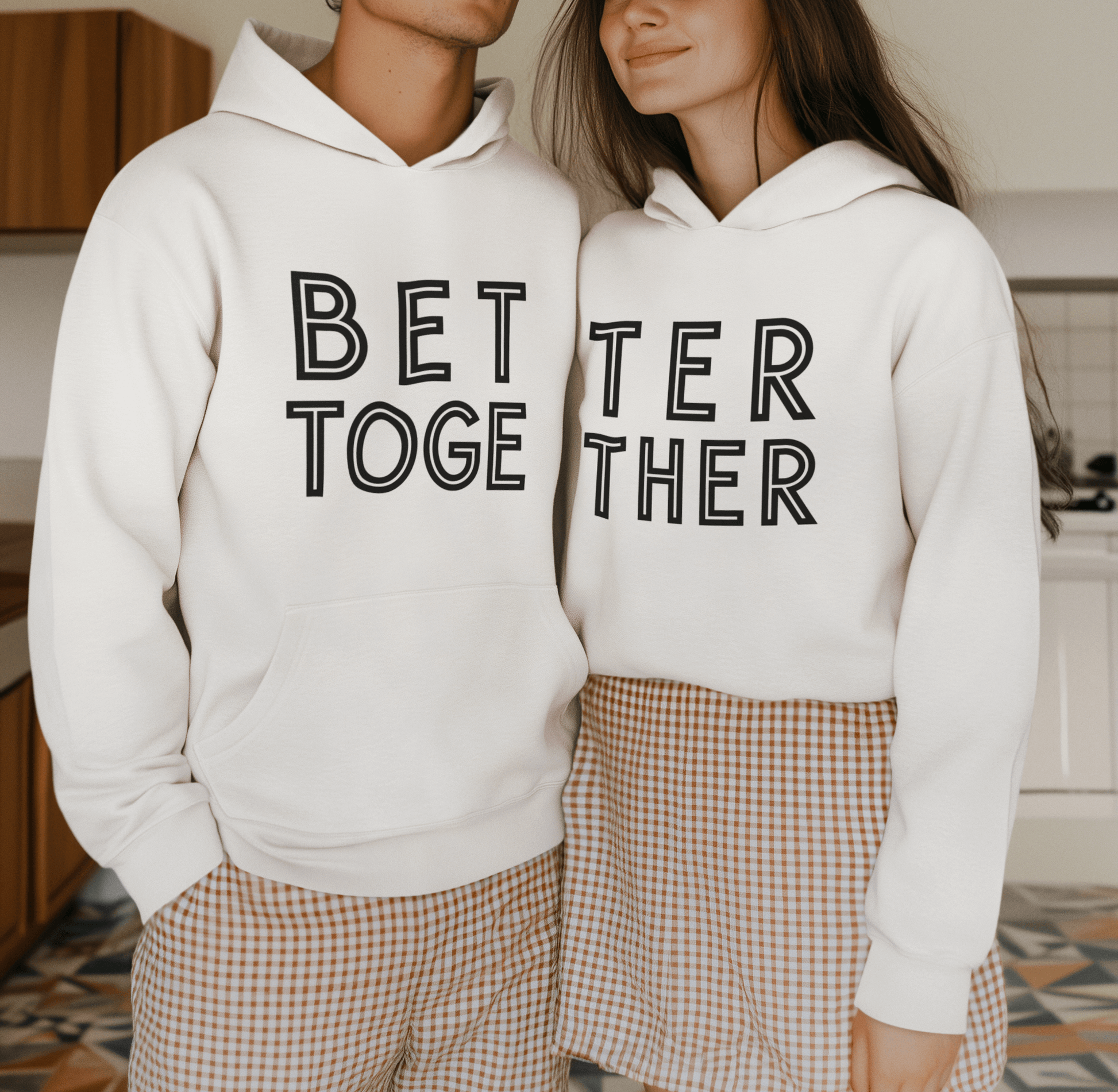 Better Together Matching Hoodie Set by Luxe-Custom-Designer