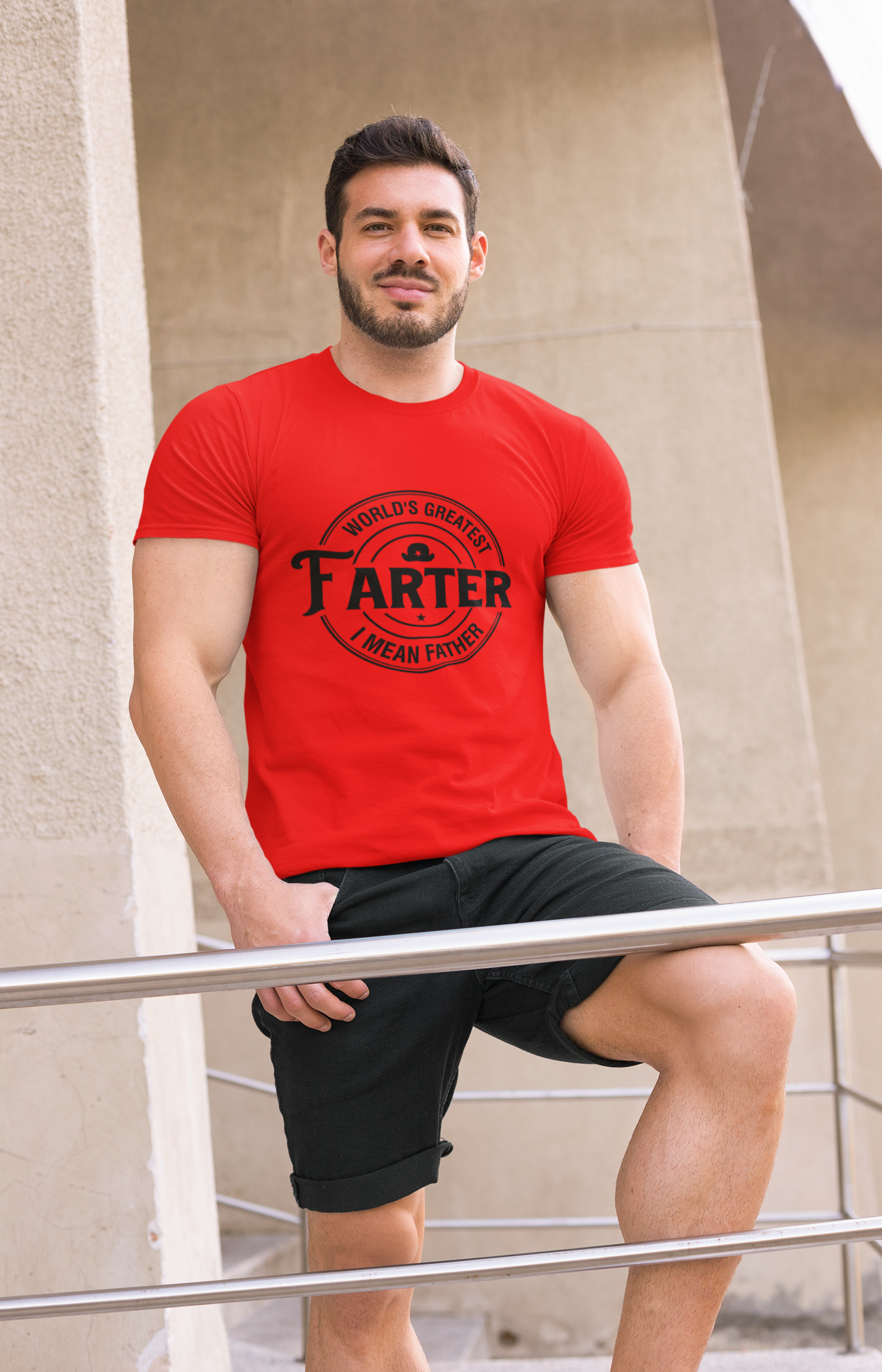 Greatest Farter T-Shirt by Luxe-Custom-Designer