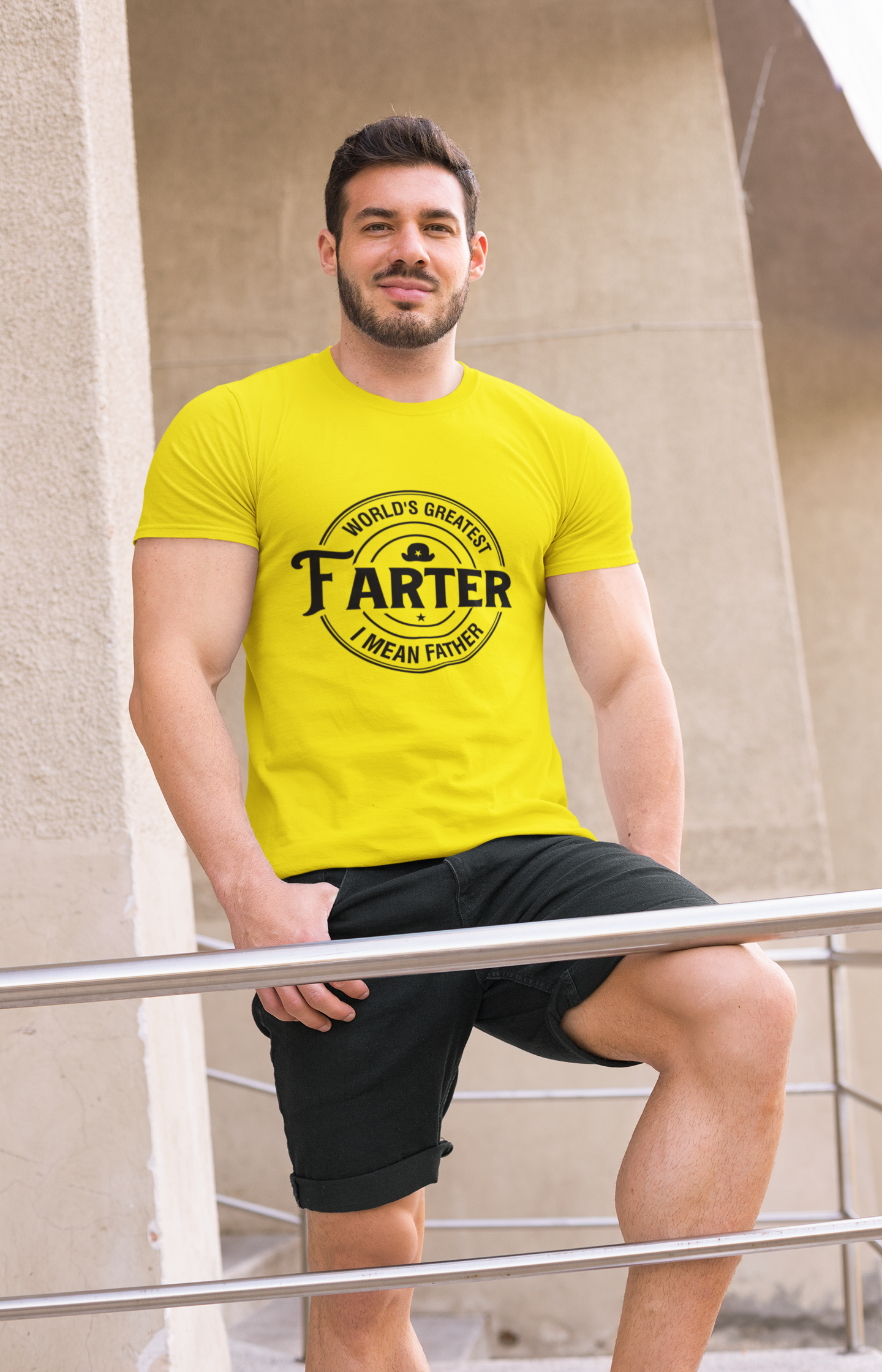 Greatest Farter T-Shirt by Luxe-Custom-Designer