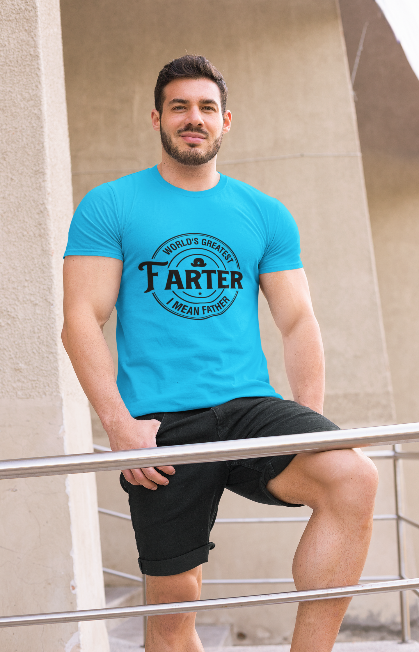 Greatest Farter T-Shirt by Luxe-Custom-Designer