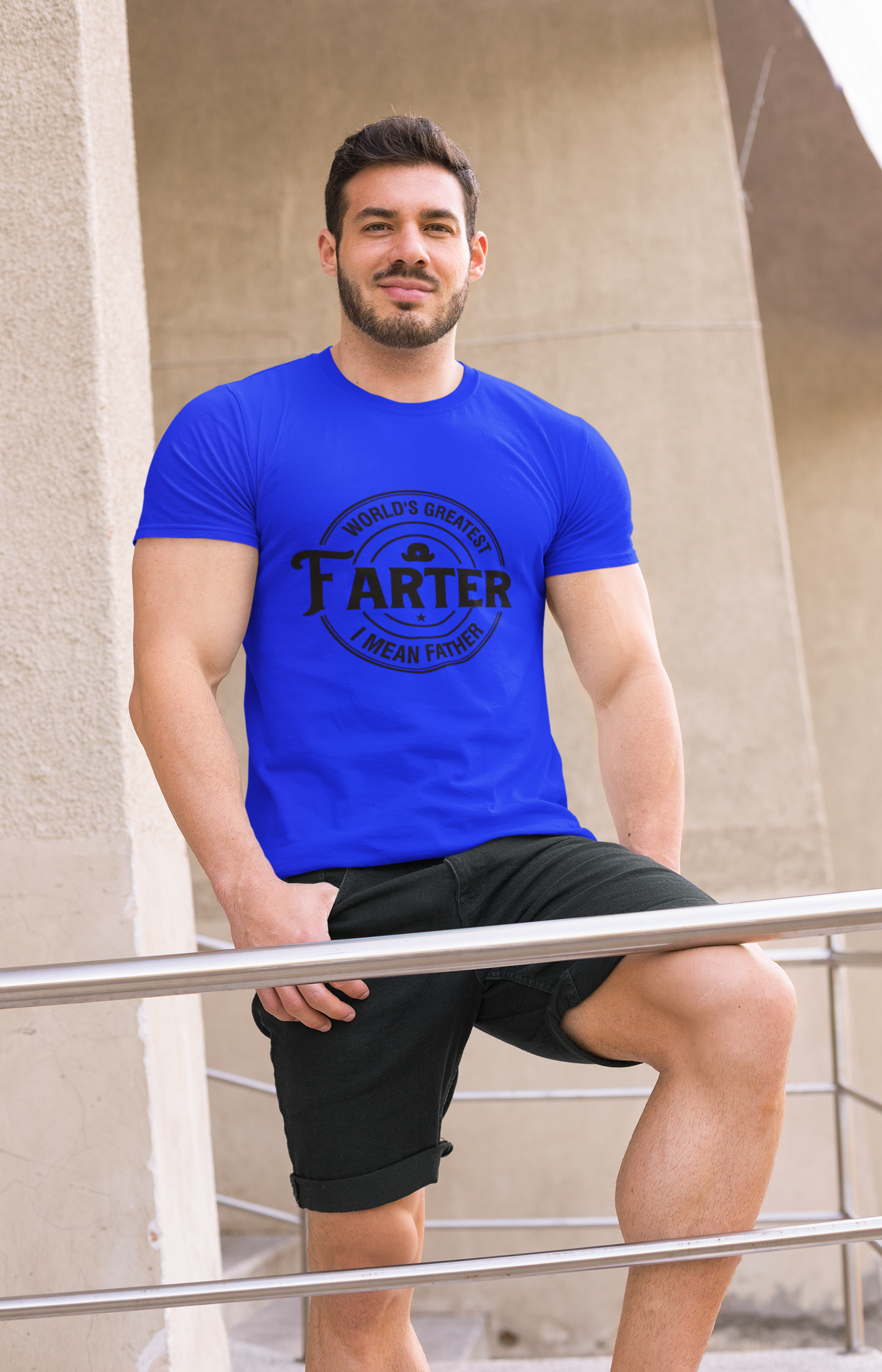 Greatest Farter T-Shirt by Luxe-Custom-Designer
