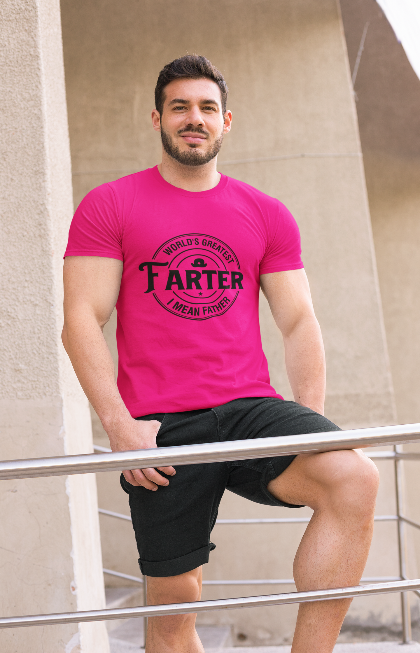 Greatest Farter T-Shirt by Luxe-Custom-Designer
