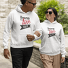 Born to Love Hoodie Set by Luxe-Custom-Designer