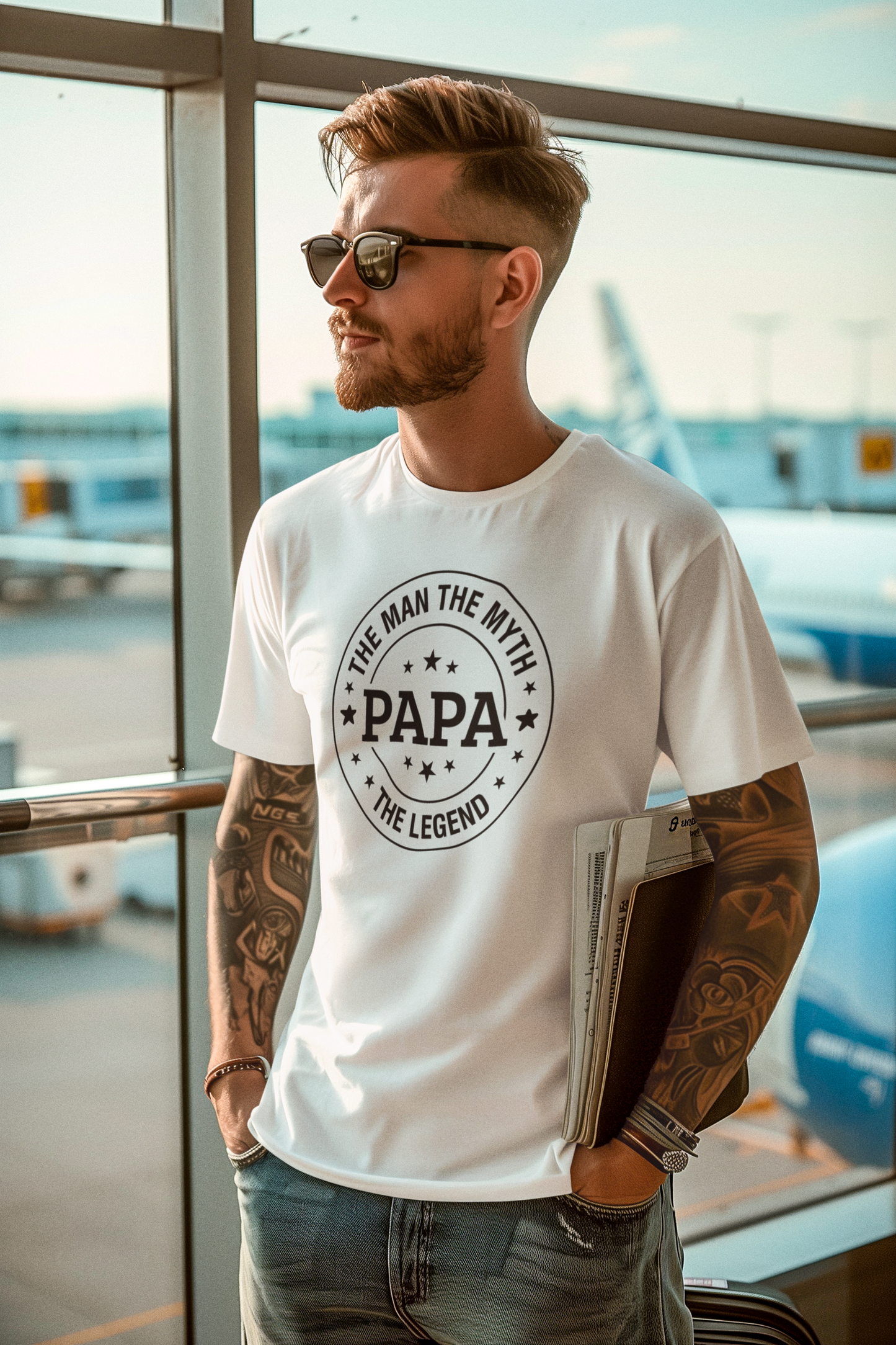 PAPA T-Shirt by Luxe-Custom-Designer