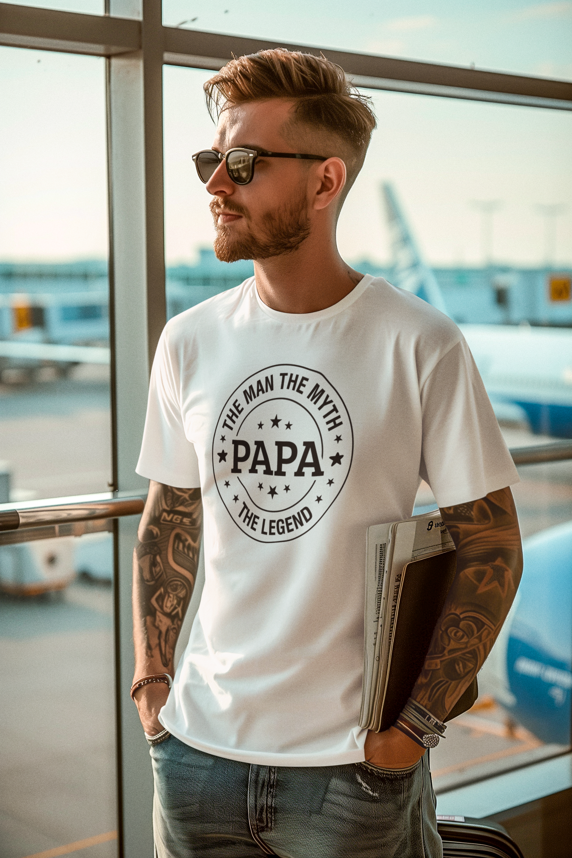 PAPA T-Shirt by Luxe-Custom-Designer