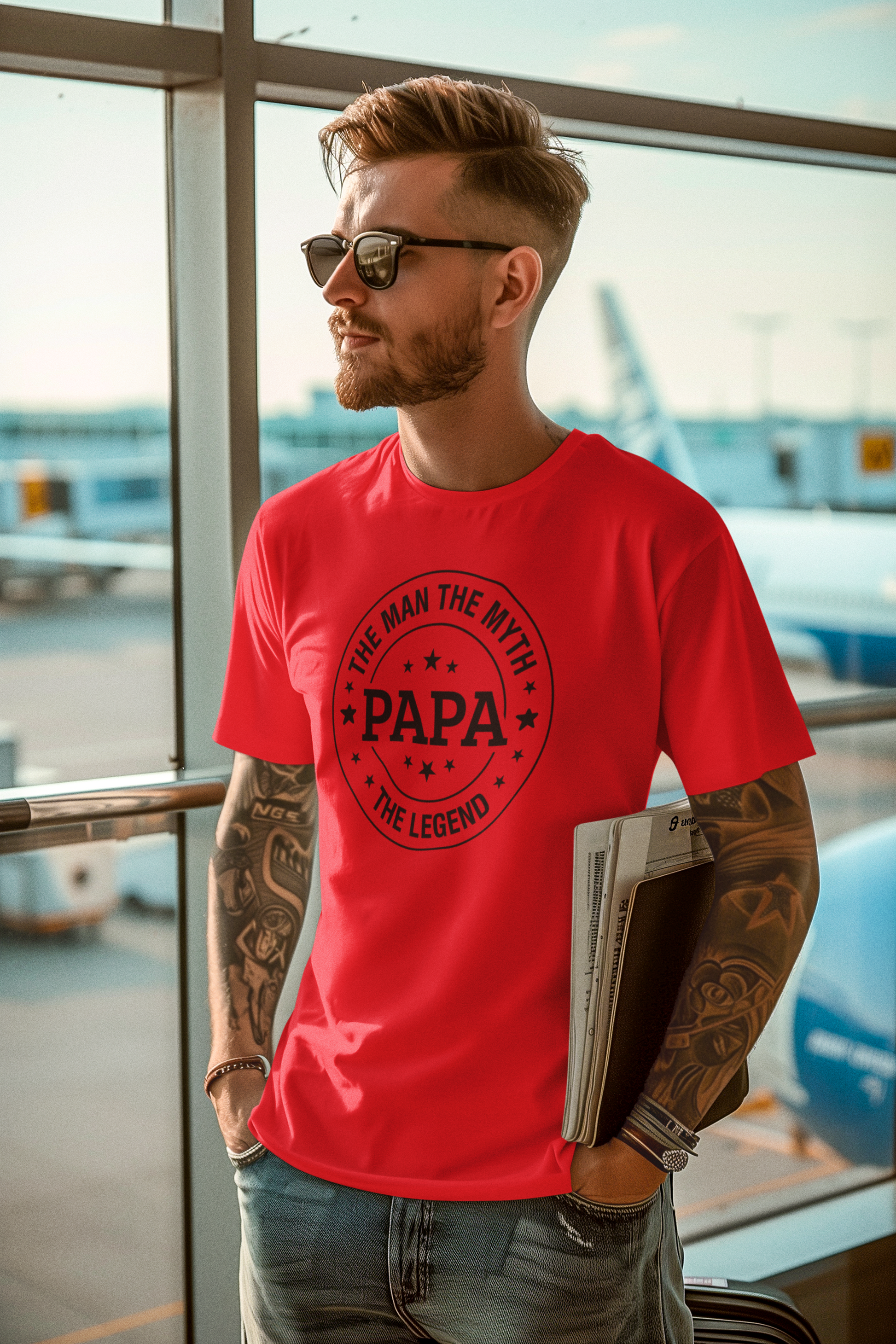 PAPA T-Shirt by Luxe-Custom-Designer