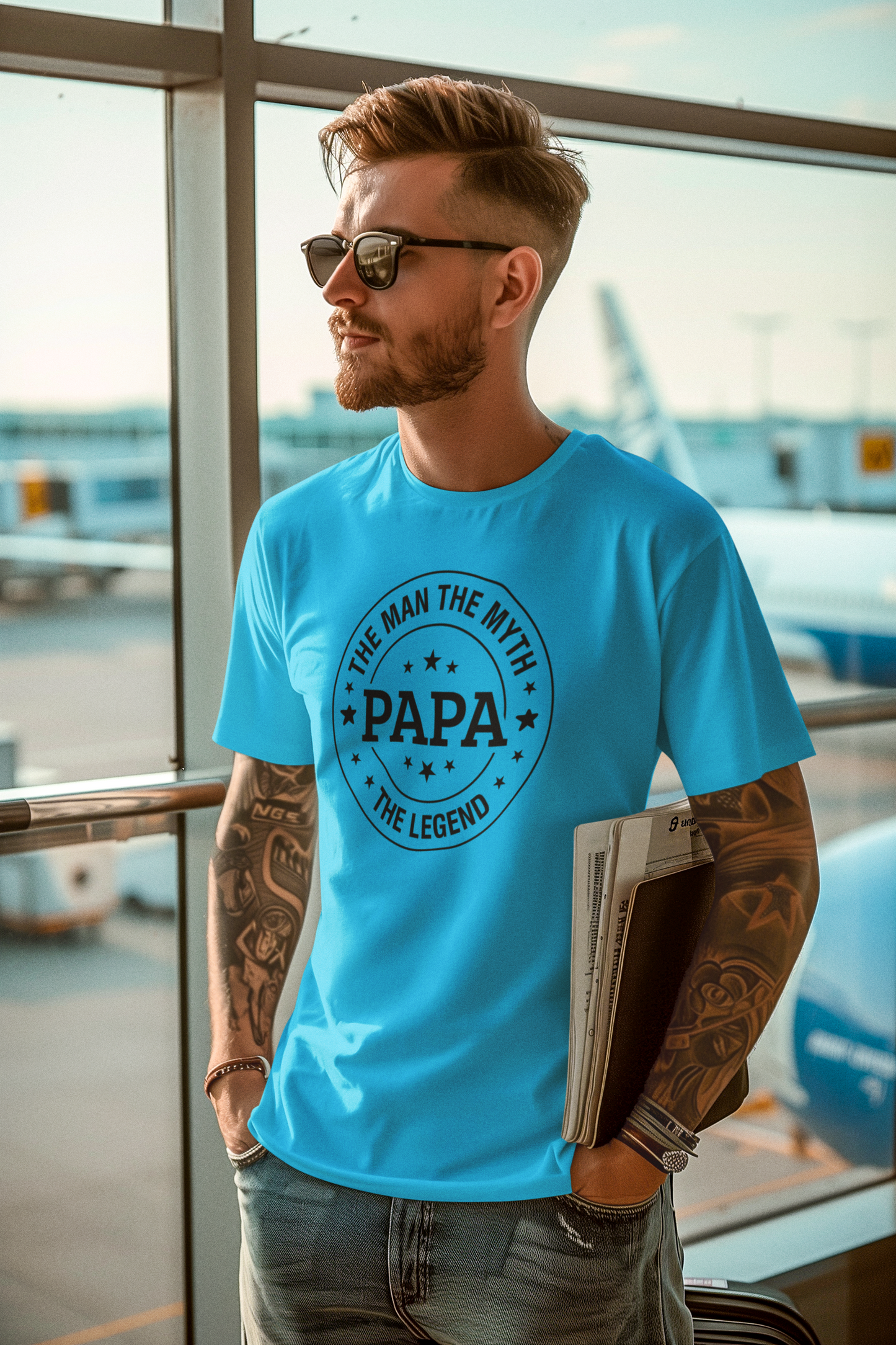PAPA T-Shirt by Luxe-Custom-Designer