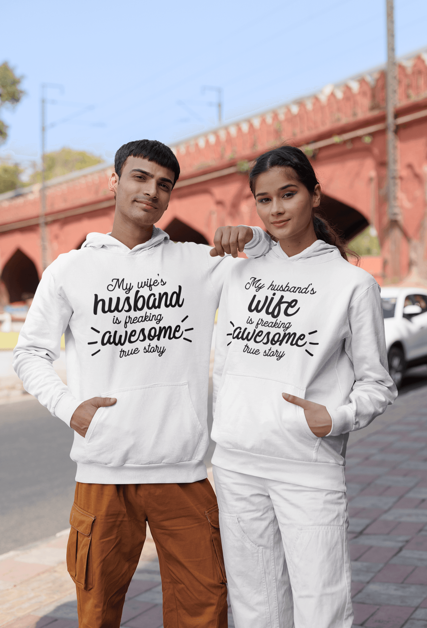 Awesome Couples Hoodies set by Luxe-Custom-Designer