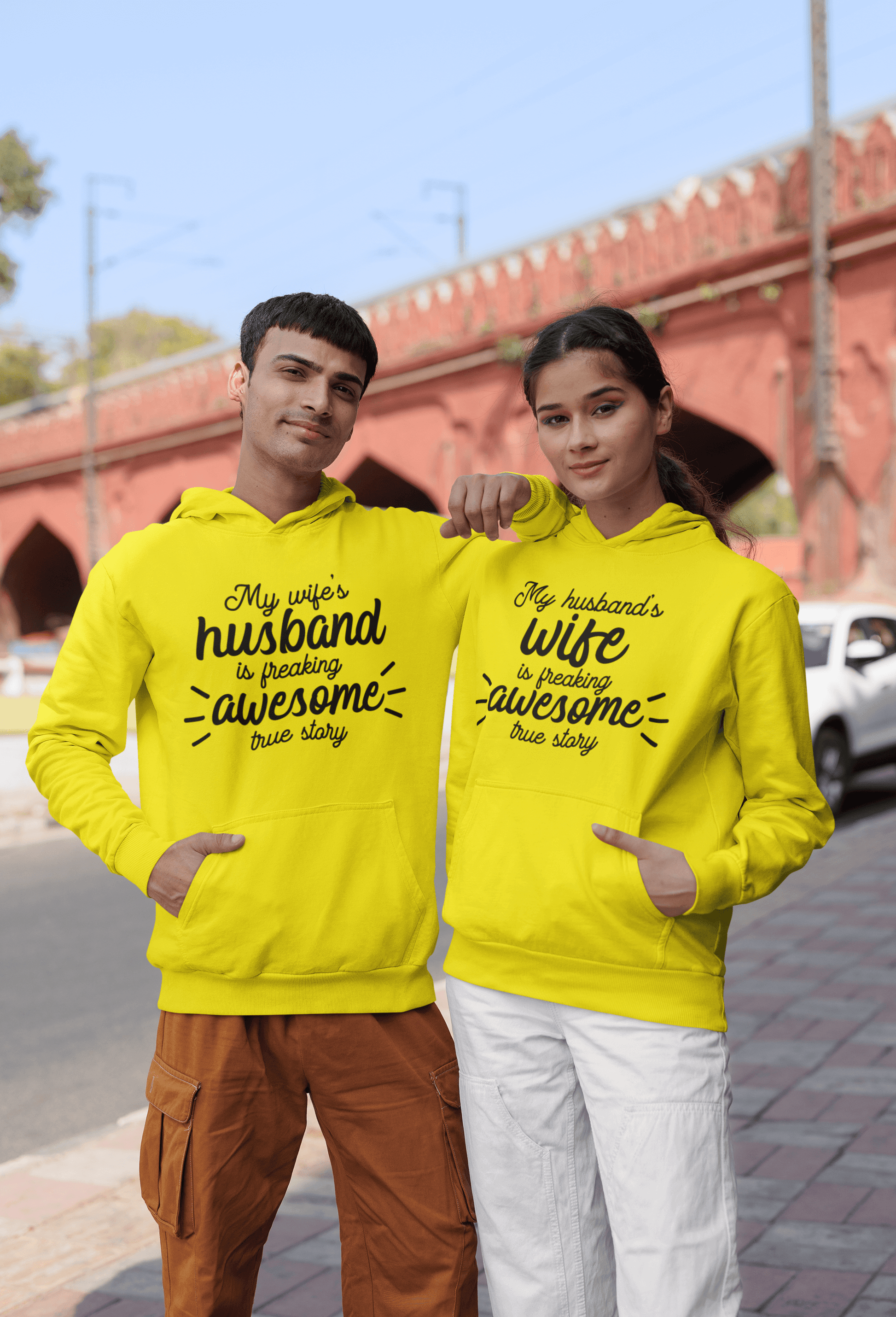 Awesome Couples Hoodies set by Luxe-Custom-Designer