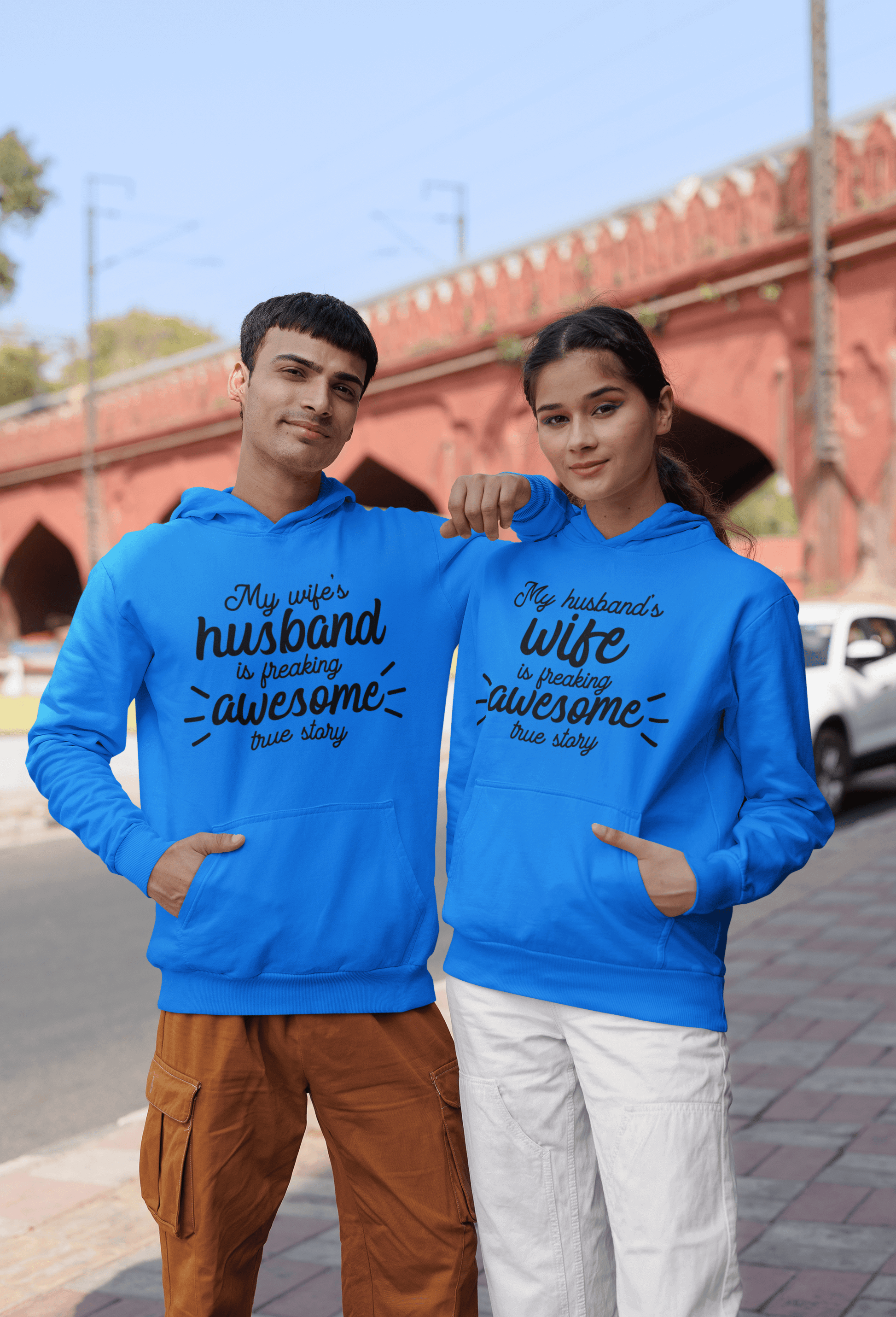 Awesome Couples Hoodies set by Luxe-Custom-Designer