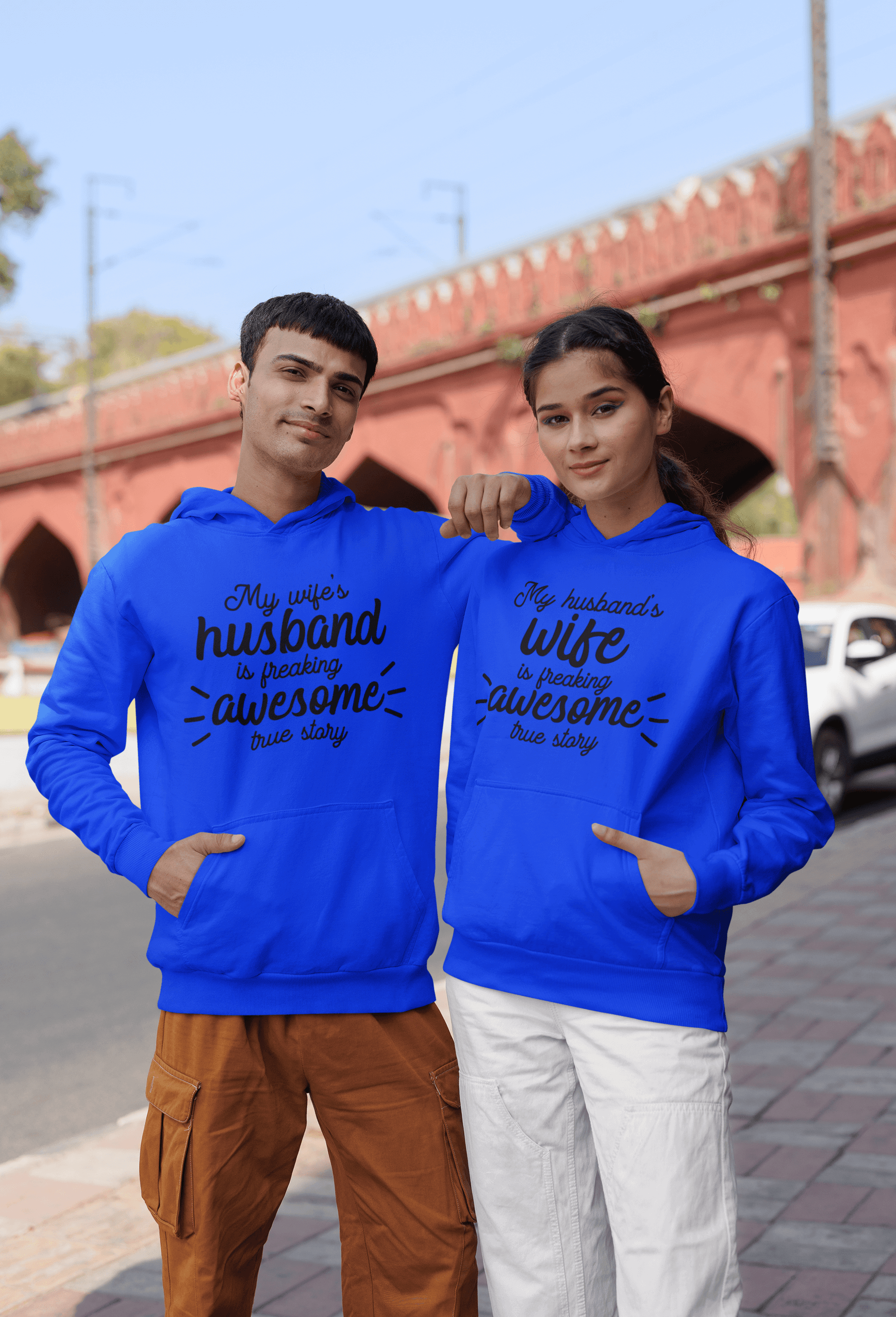 Awesome Couples Hoodies set by Luxe-Custom-Designer