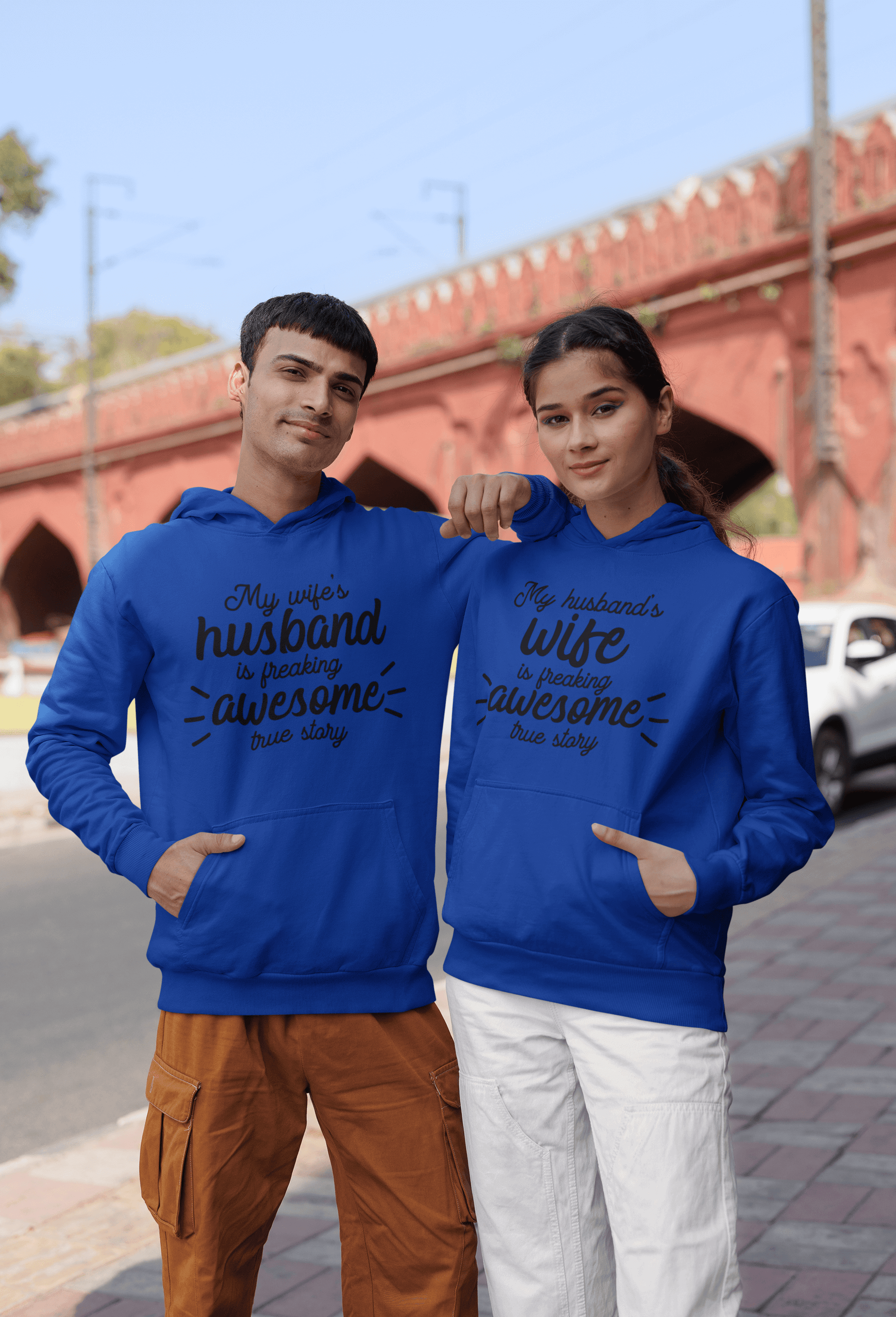 Awesome Couples Hoodies set by Luxe-Custom-Designer