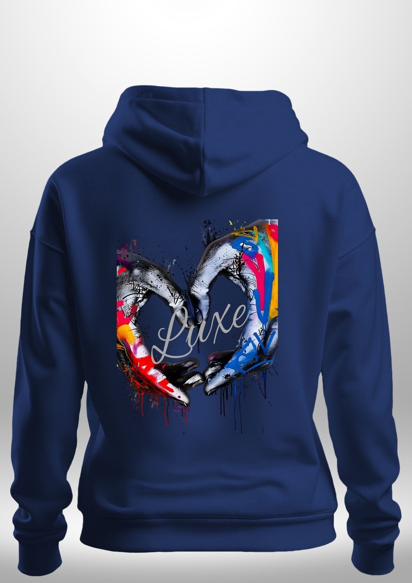 Luxe Custom 2 HANDS Hoodie by Luxe-Custom-Designer