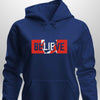Luxe "Believe" Hoodie by Luxe-Custom-Designer