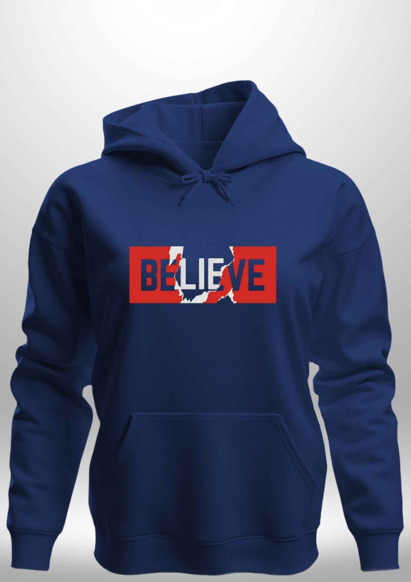 Luxe "Believe" Hoodie by Luxe-Custom-Designer
