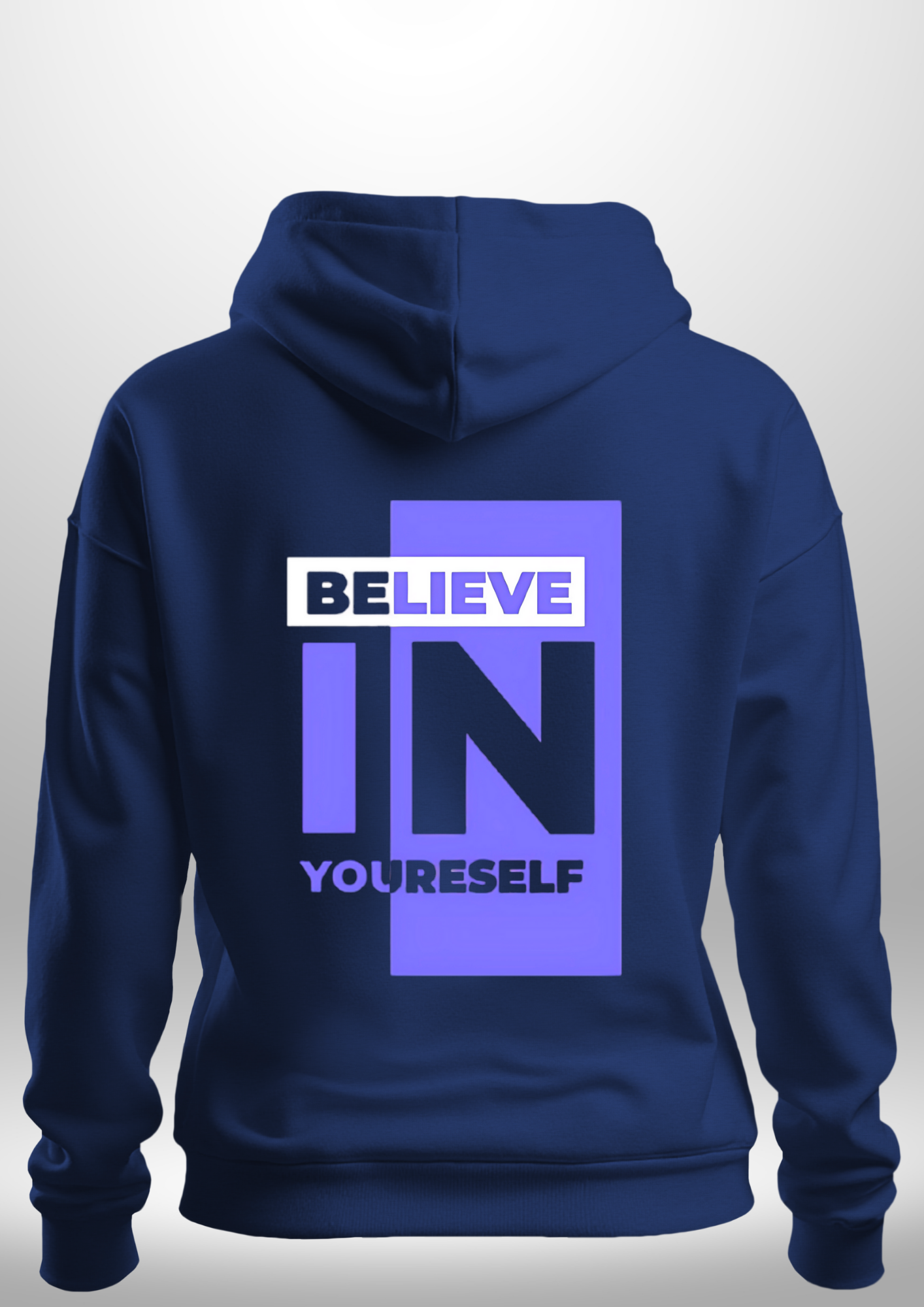 "Believe In Yourself" Luxe Hoodie by Luxe-Custom-Designer