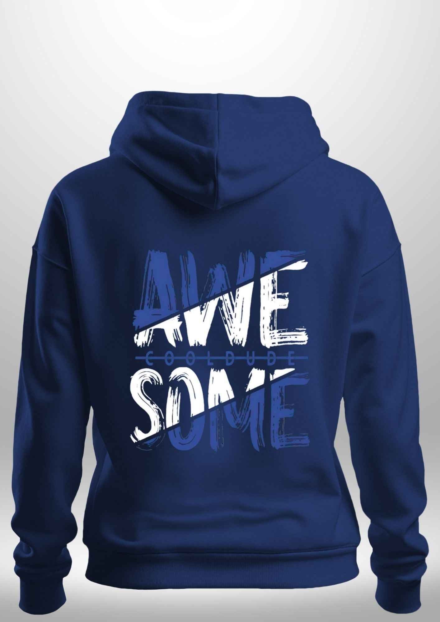 "awesome" Luxe Hoodie by Luxe-Custom-Designer