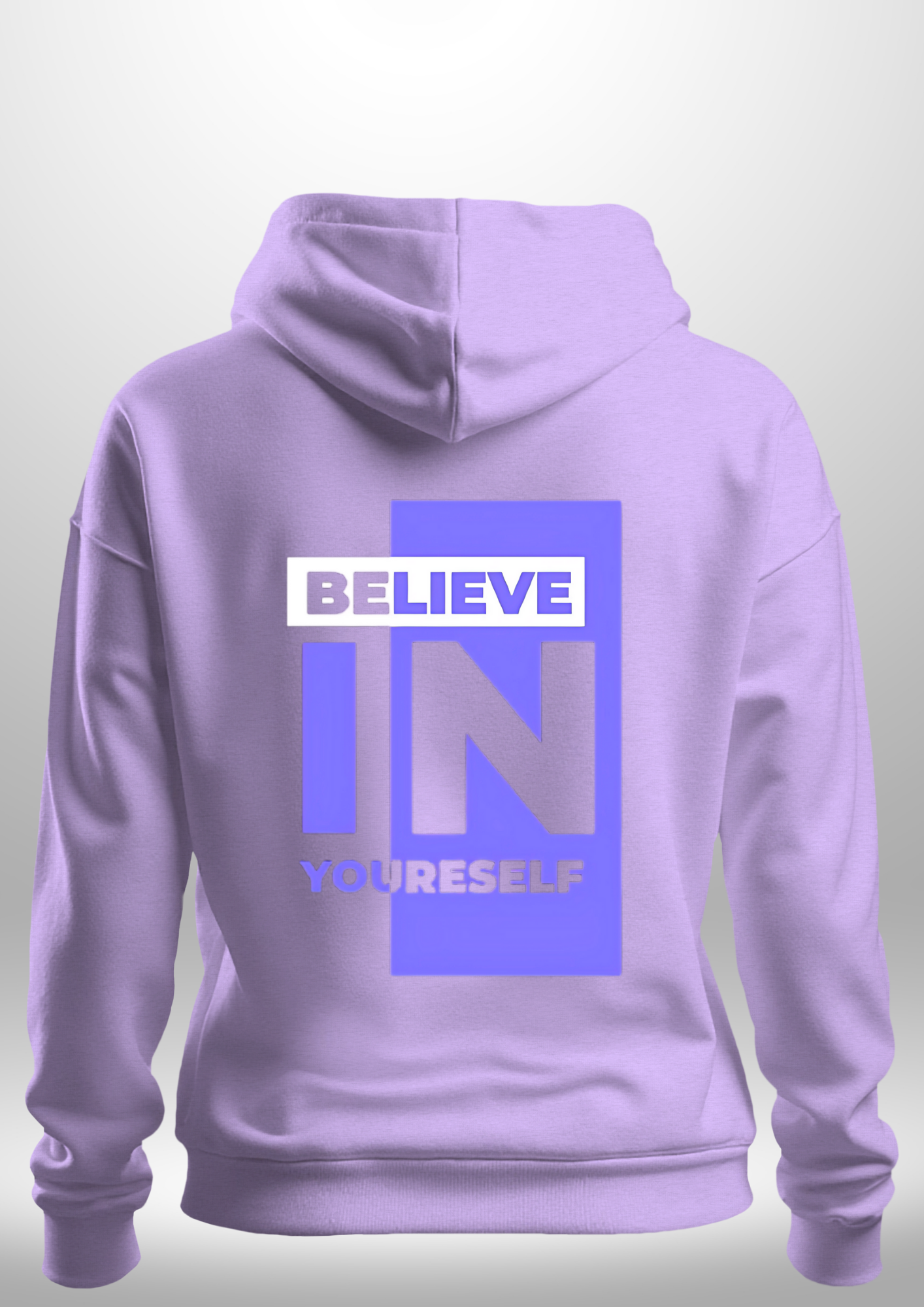 "Believe In Yourself" Luxe Hoodie by Luxe-Custom-Designer