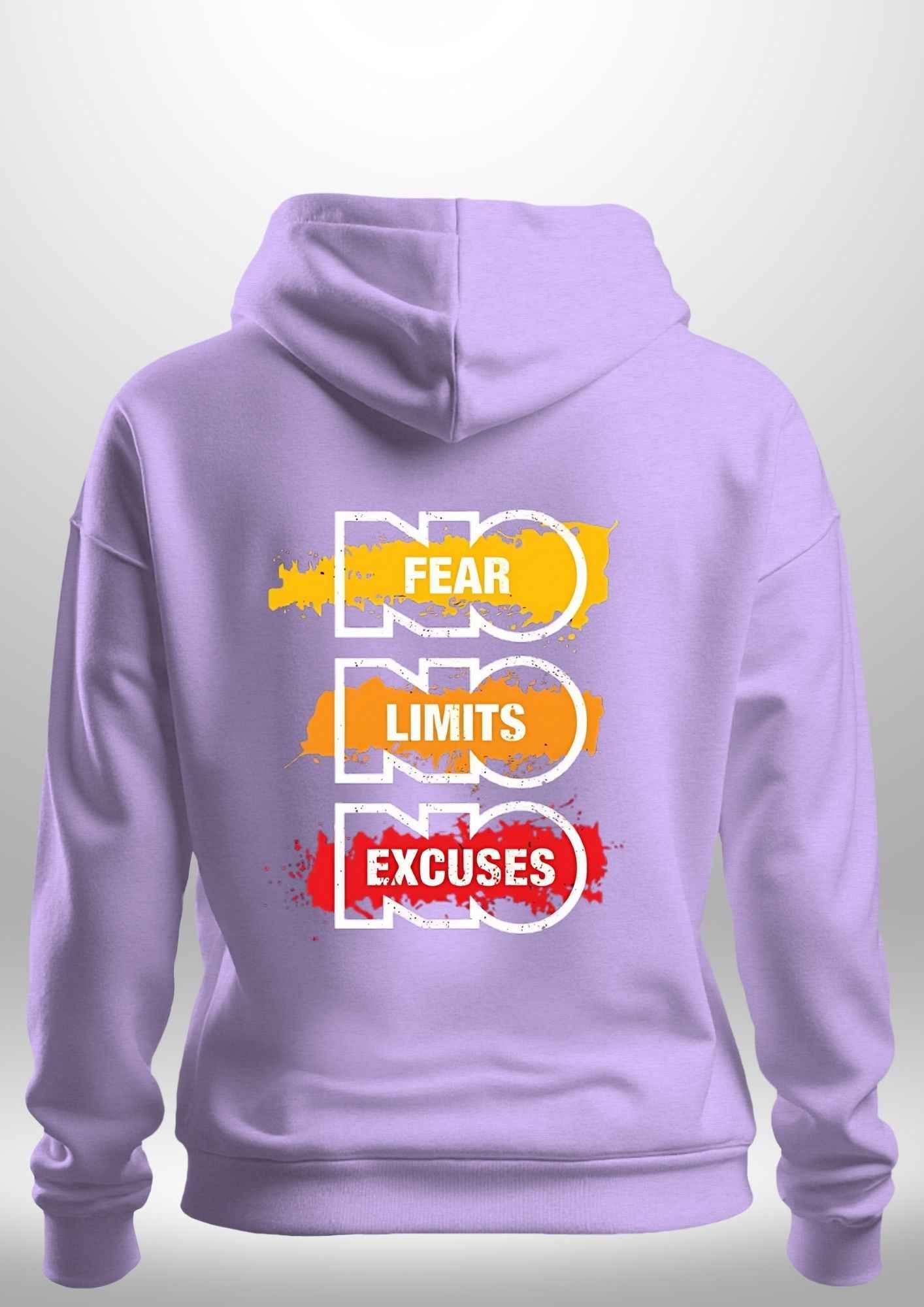 "NO FEAR" Luxe Hoodie by Luxe-Custom-Designer