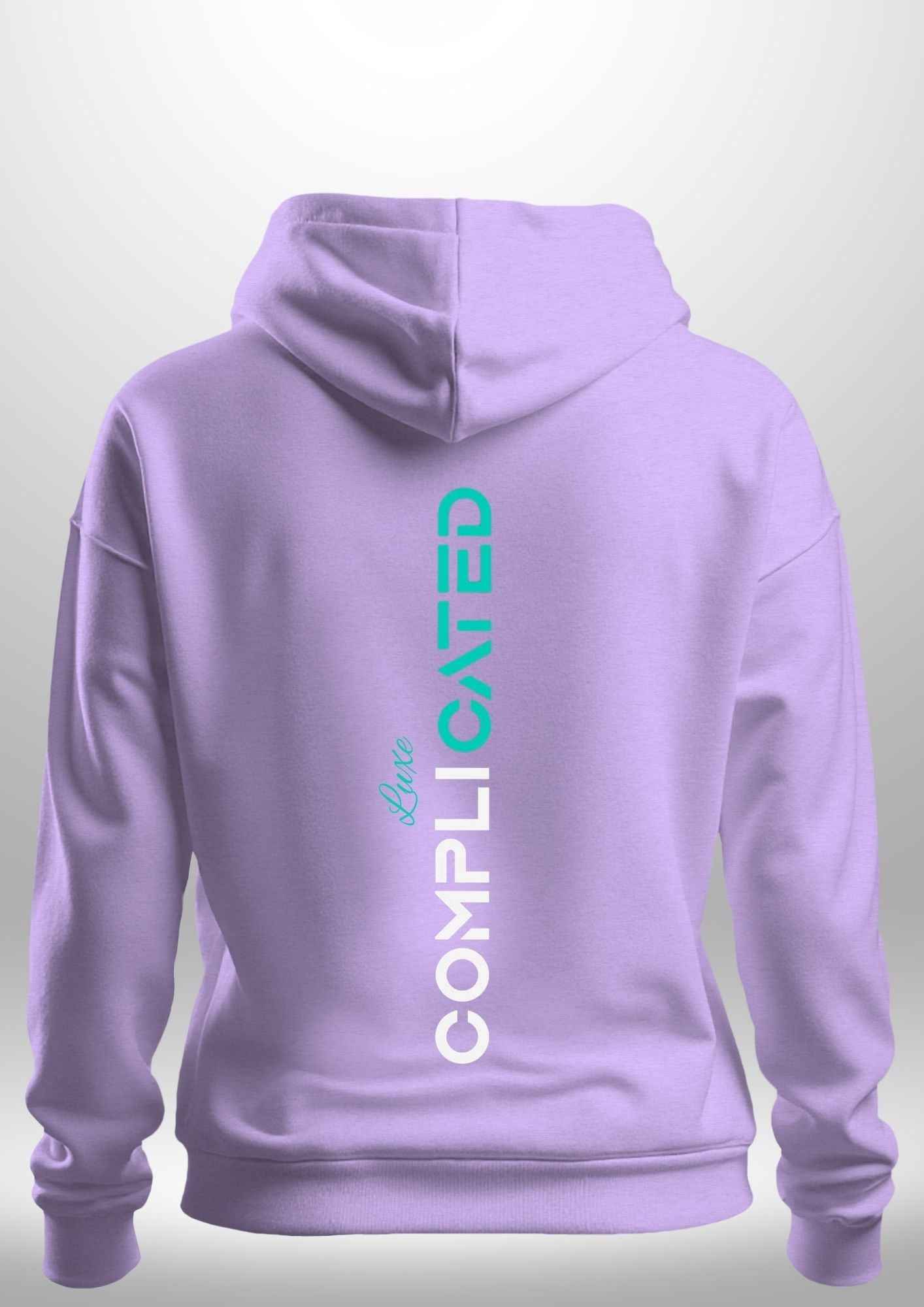 "Complicated" Luxe Hoodie by Luxe-Custom-Designer