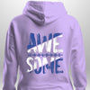 "awesome" Luxe Hoodie by Luxe-Custom-Designer
