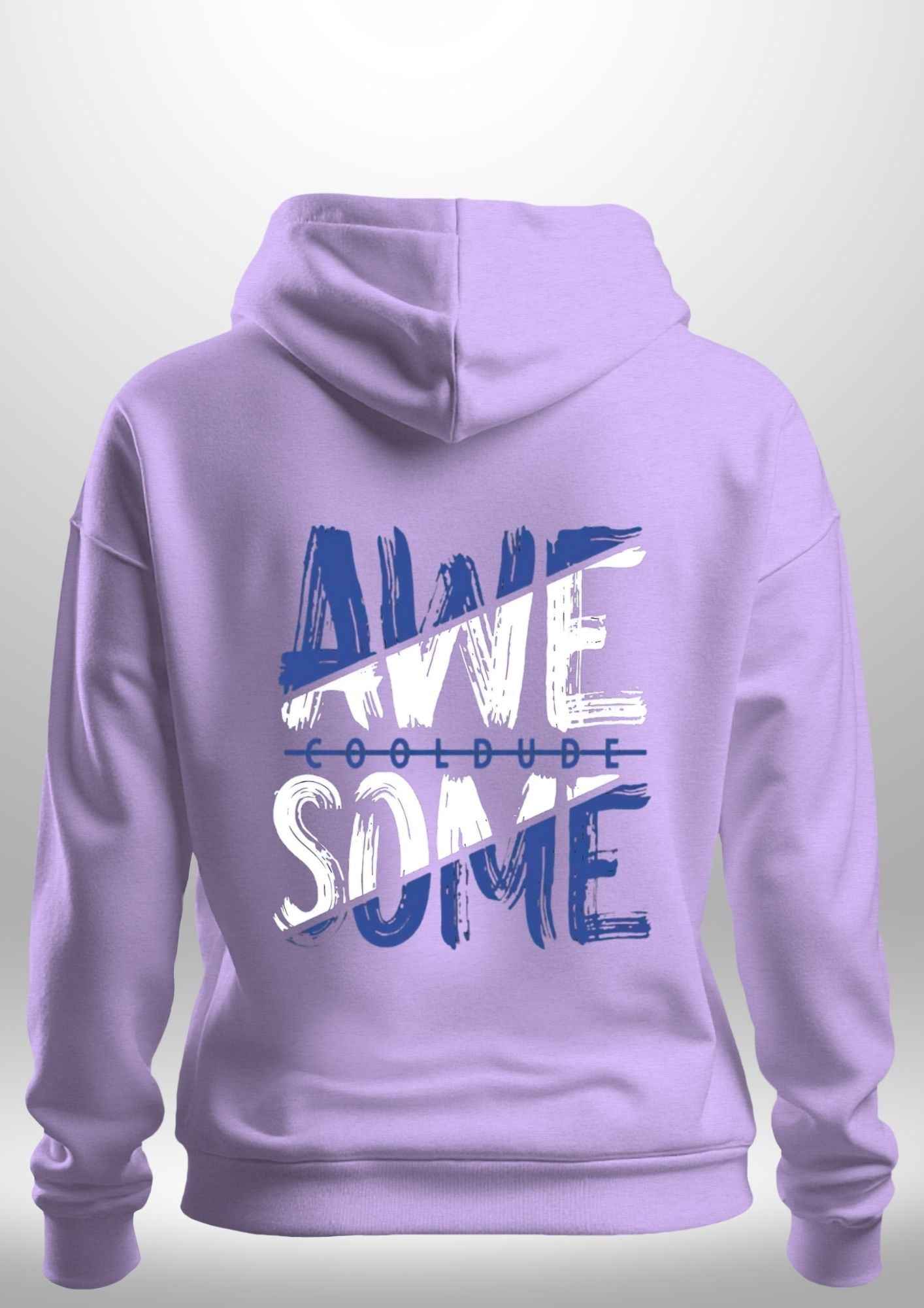 "awesome" Luxe Hoodie by Luxe-Custom-Designer