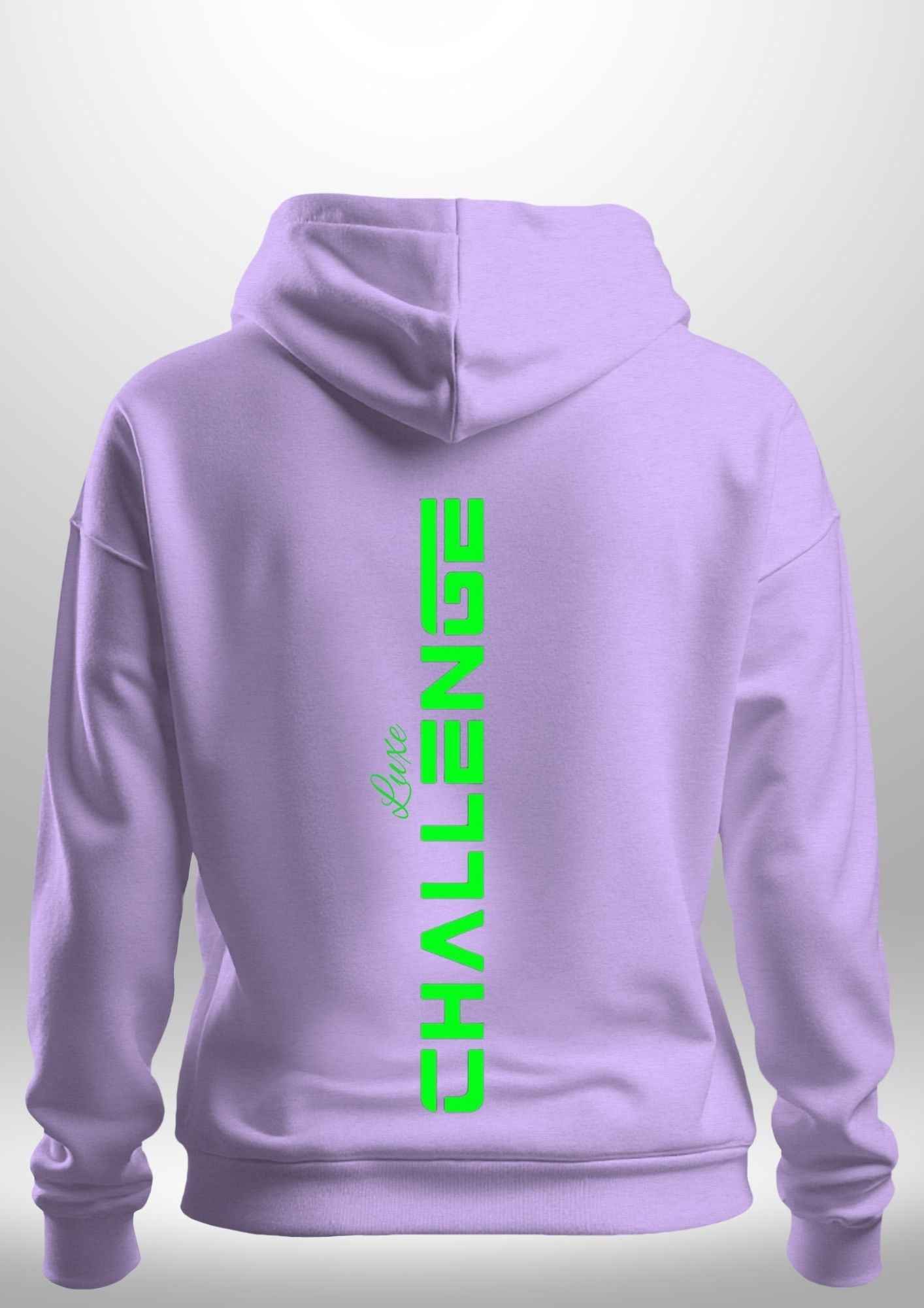 "Challenge" Luxe Hoodie by Luxe Custom Designer