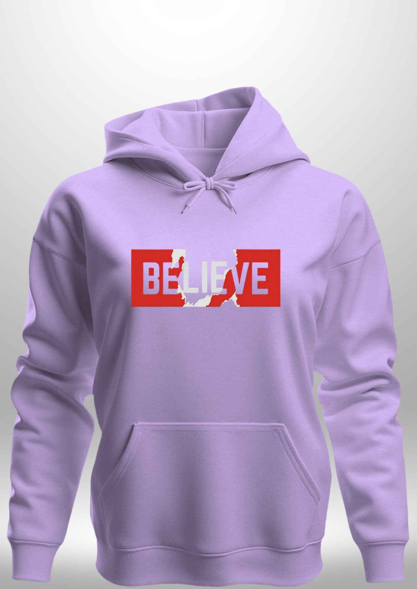Luxe "Believe" Hoodie by Luxe-Custom-Designer