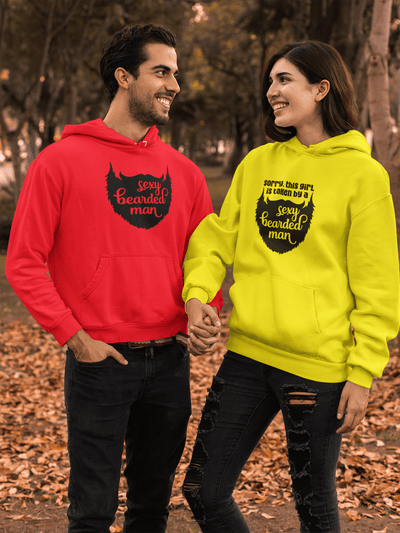 Bearded Man Hoodie Set by Luxe-Custom-Designer