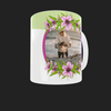 Mothers Day Pink rose photo mug by Luxe-Custom-Designer