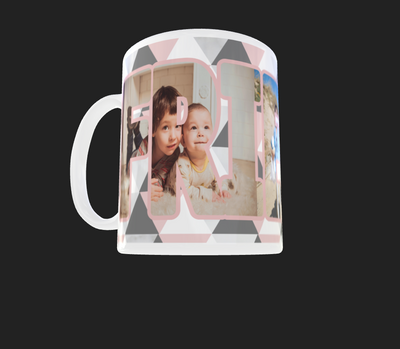 FRIENDS Photo Mug by Luxe-Custom-Designer