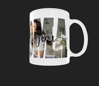 GRANDMA Photo Mug by Luxe-Custom-Designer