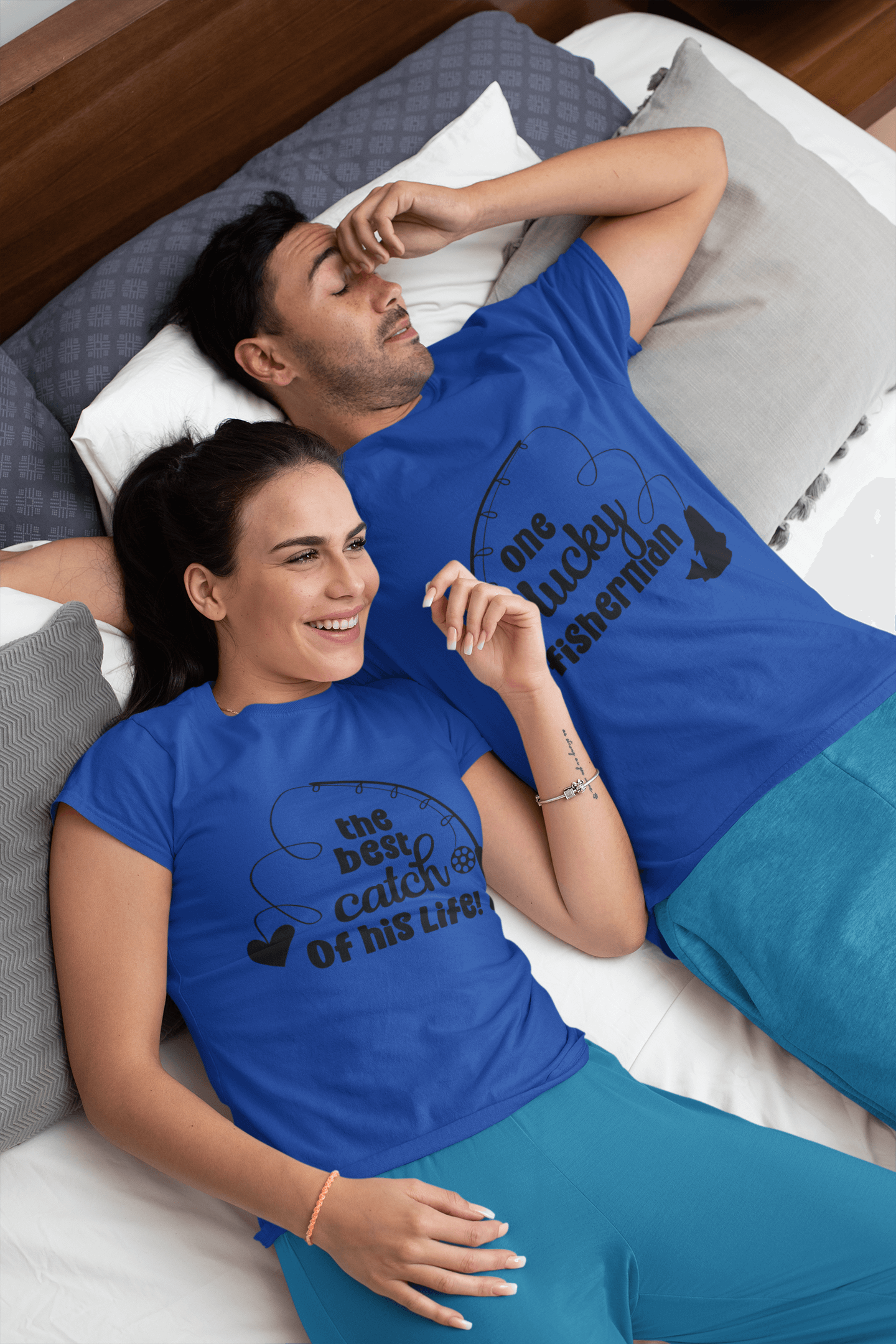 Best Catch Matching T-shirt set by Luxe-Custom-Designer