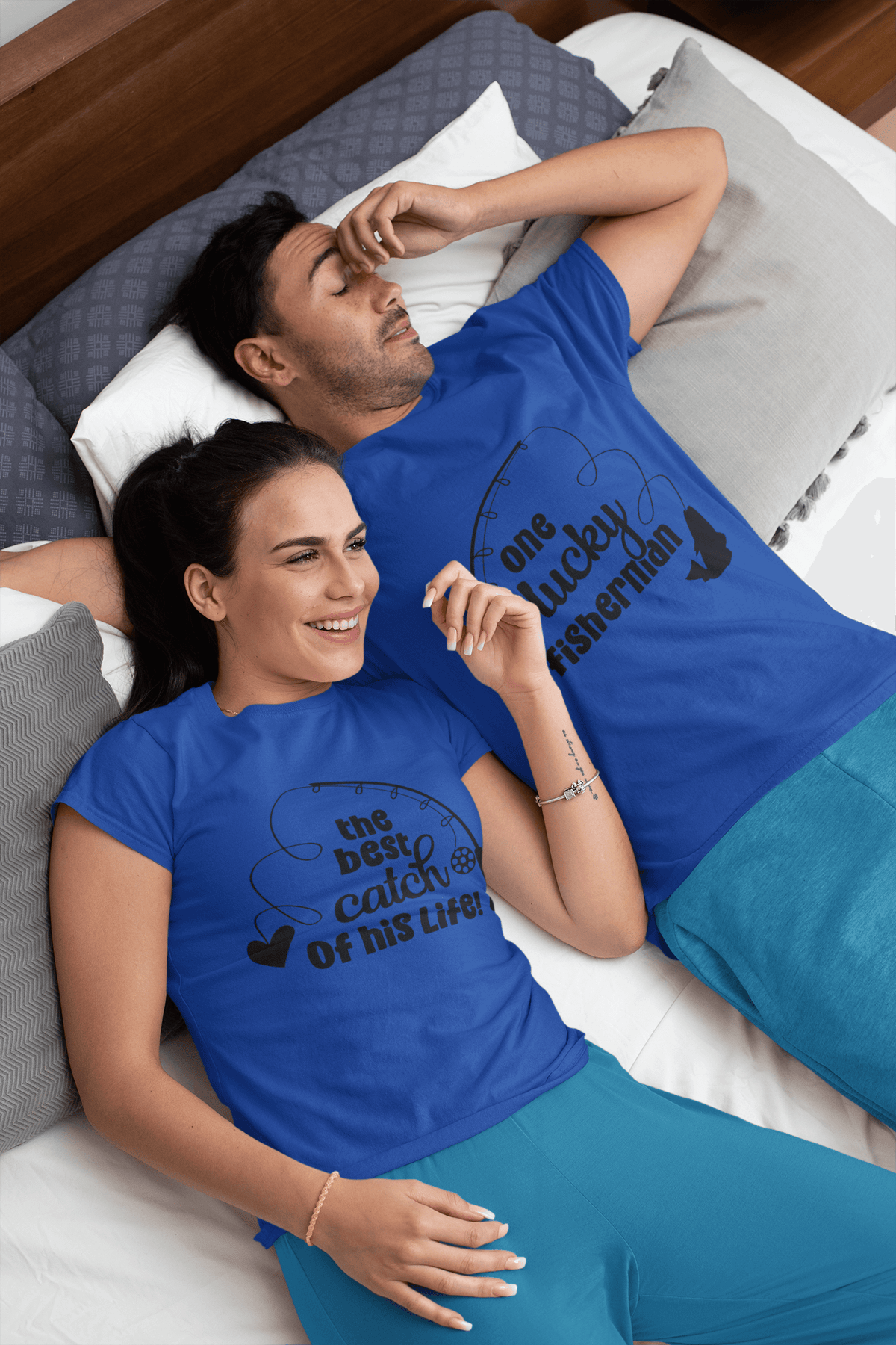 Best Catch Matching T-shirt set by Luxe-Custom-Designer
