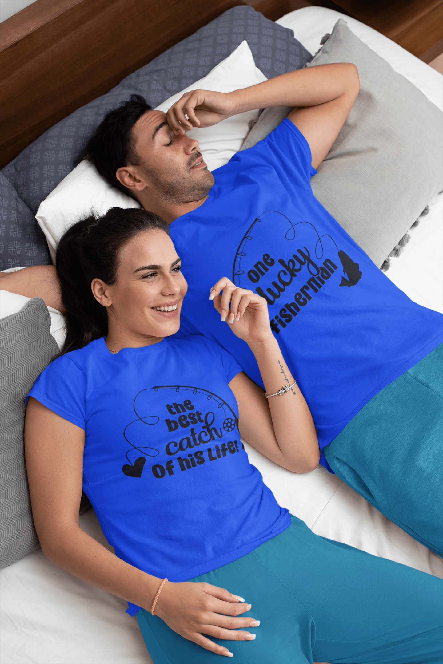 Best Catch Matching T-shirt set by Luxe-Custom-Designer