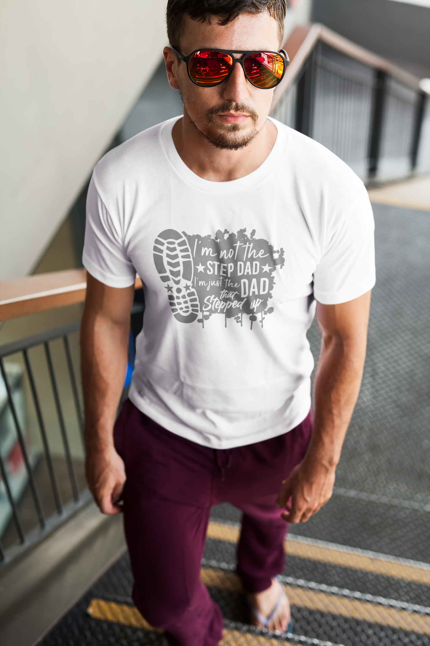Step Dad T-shirt by Luxe-Custom-Designer