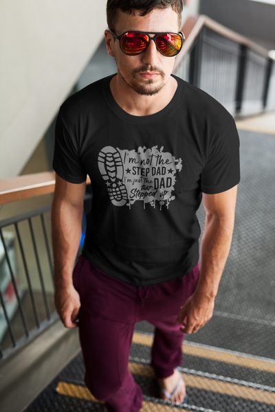 Step Dad T-shirt by Luxe-Custom-Designer