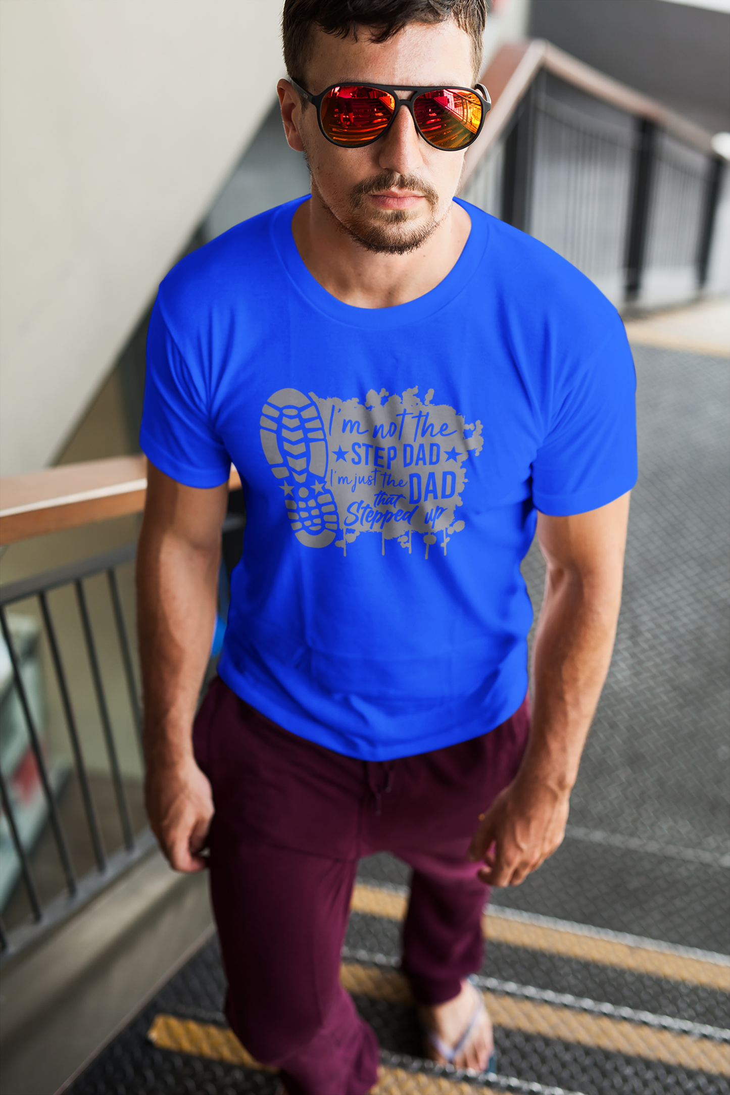 Step Dad T-shirt by Luxe-Custom-Designer
