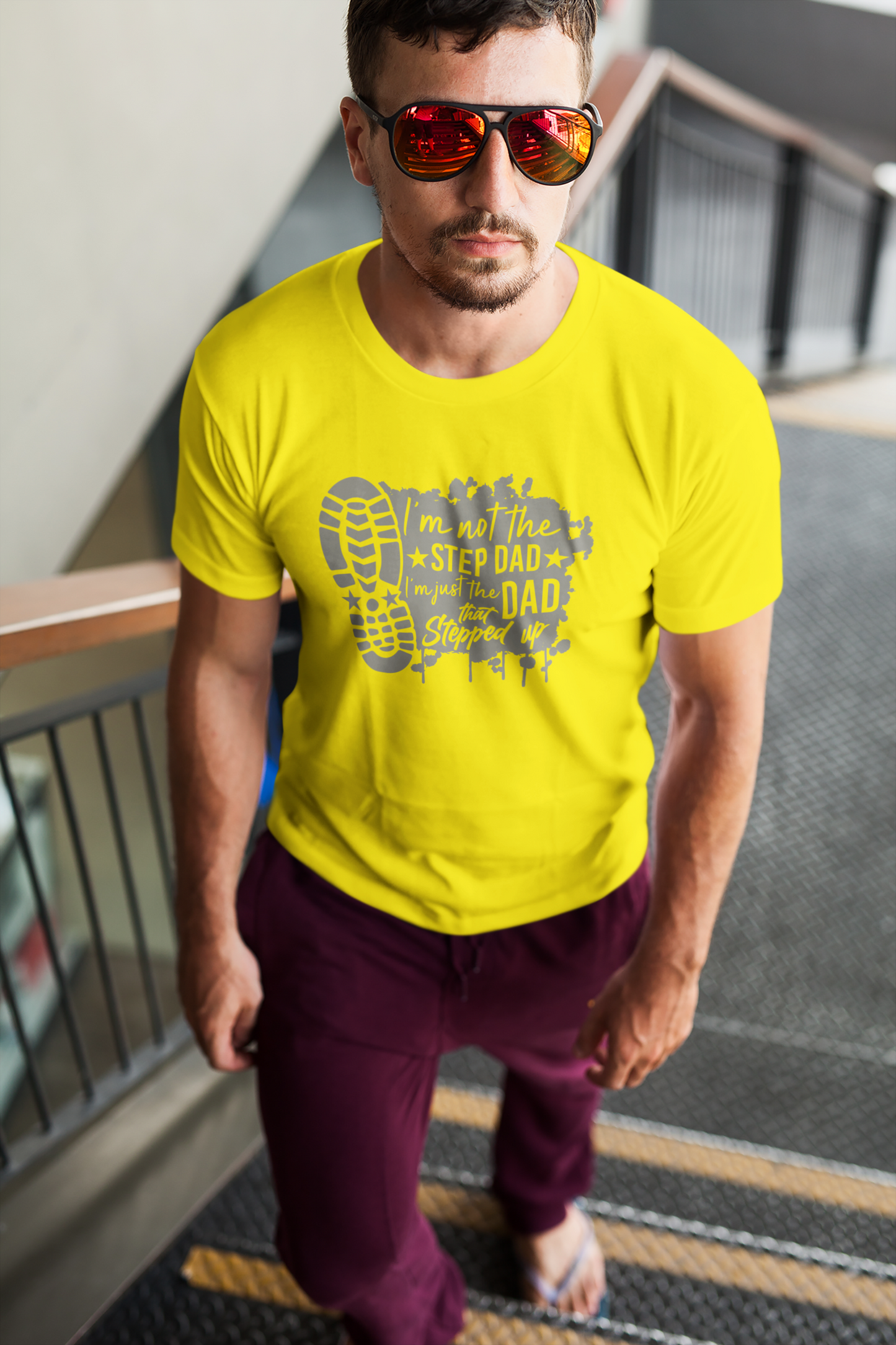 Step Dad T-shirt by Luxe-Custom-Designer