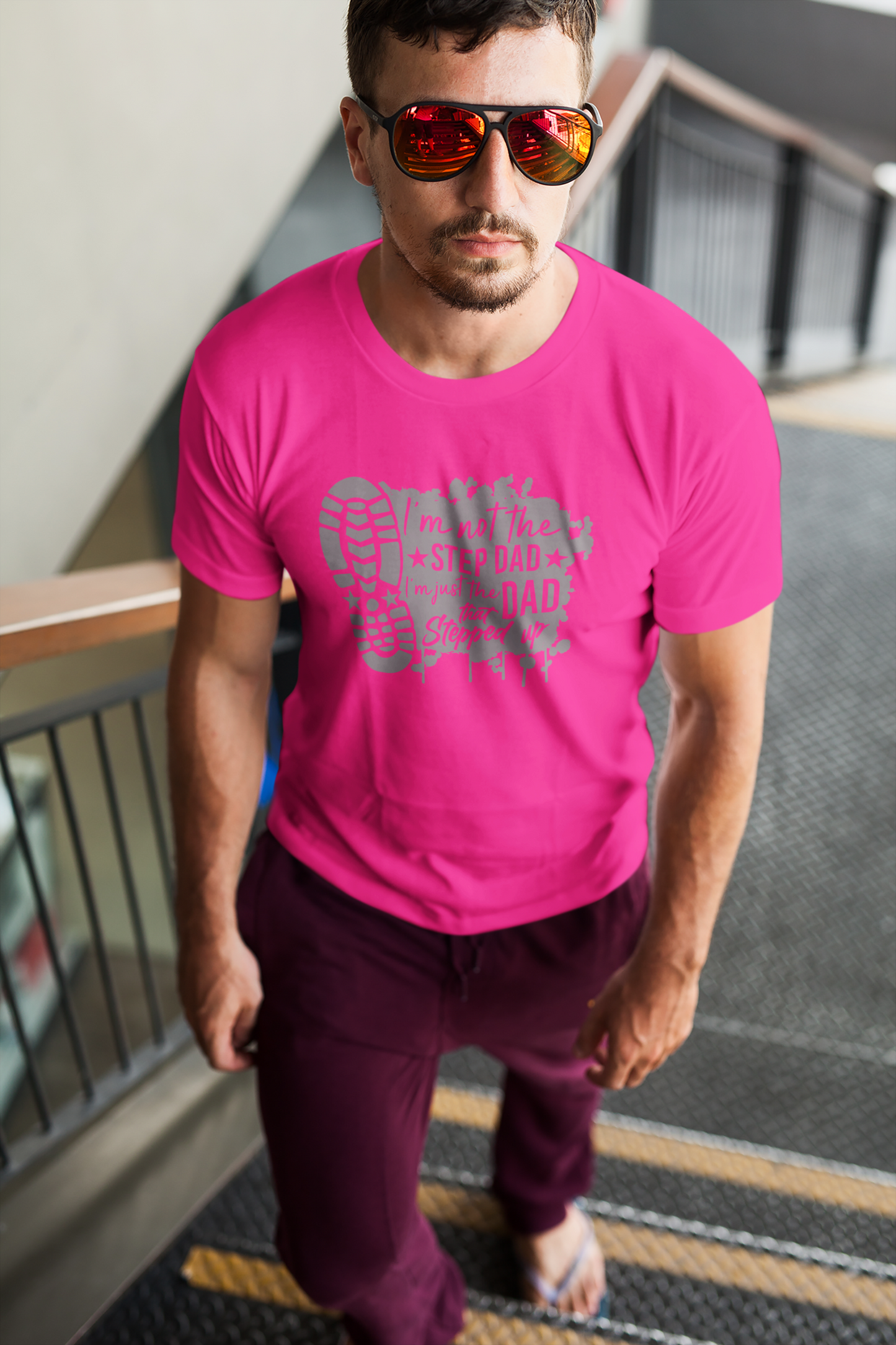 Step Dad T-shirt by Luxe-Custom-Designer