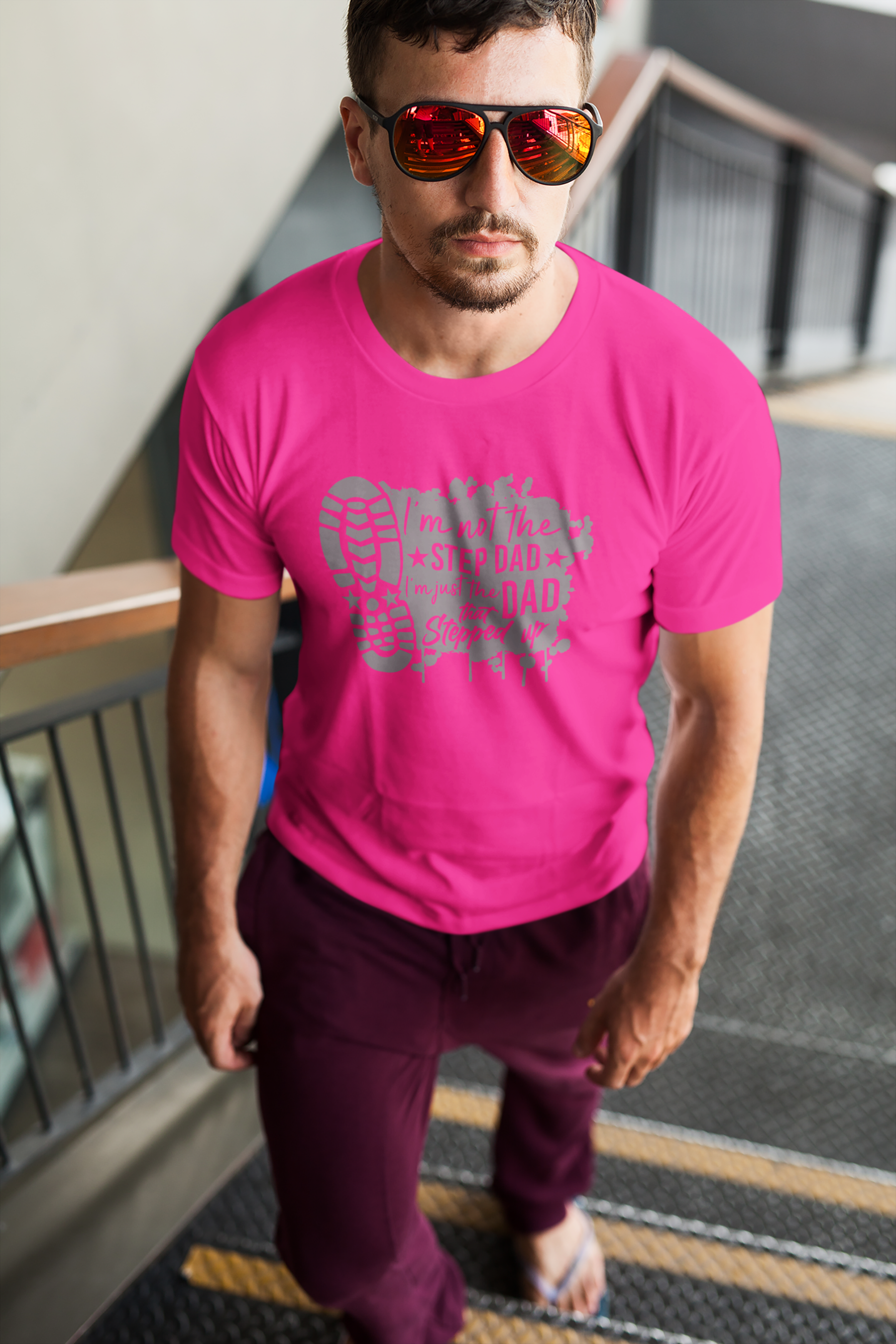 Step Dad T-shirt by Luxe-Custom-Designer