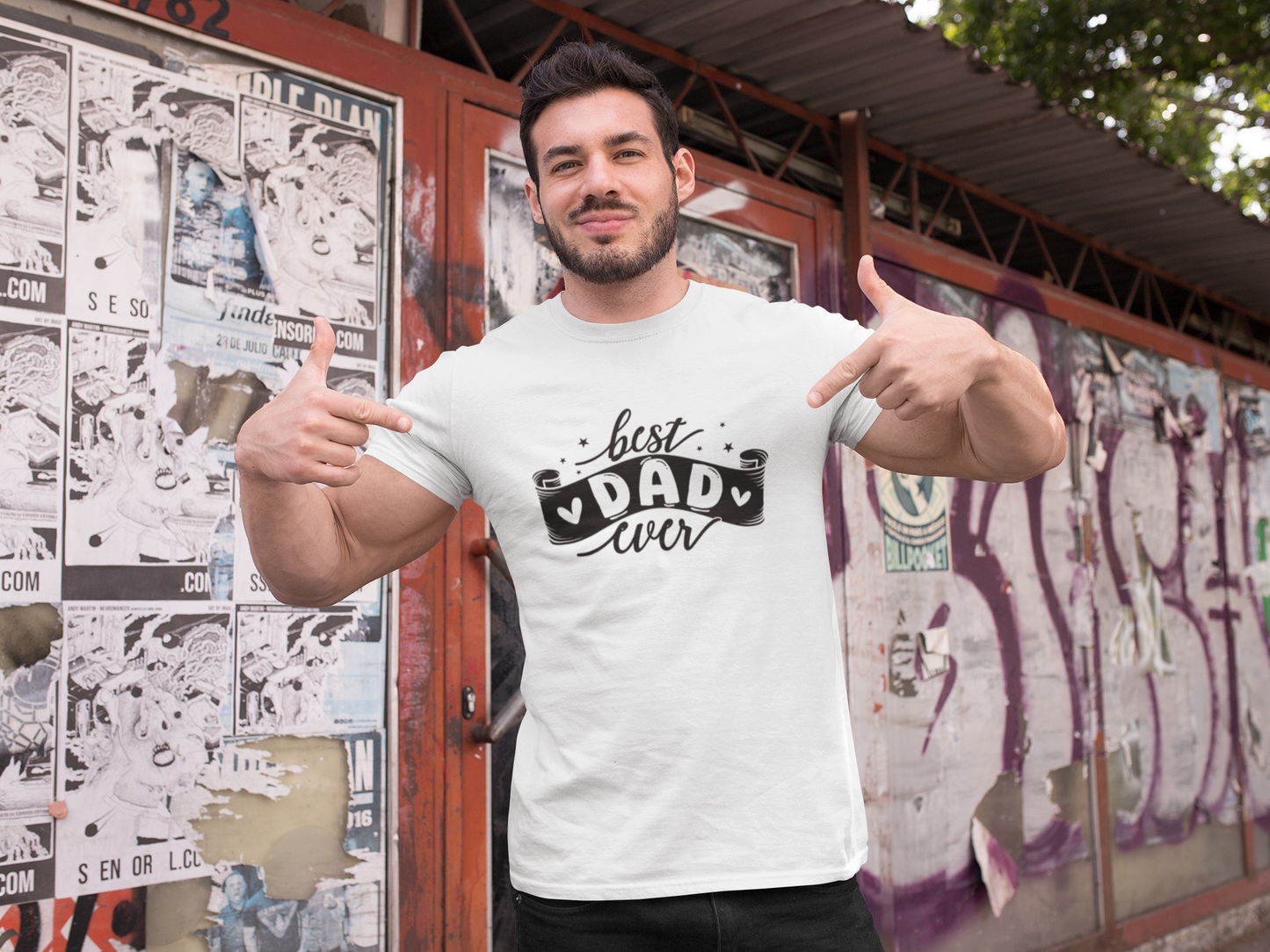 Best Dad PT2 T-Shirt by Luxe-Custom-Designer
