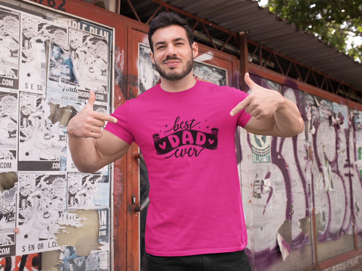 Best Dad PT2 T-Shirt by Luxe-Custom-Designer