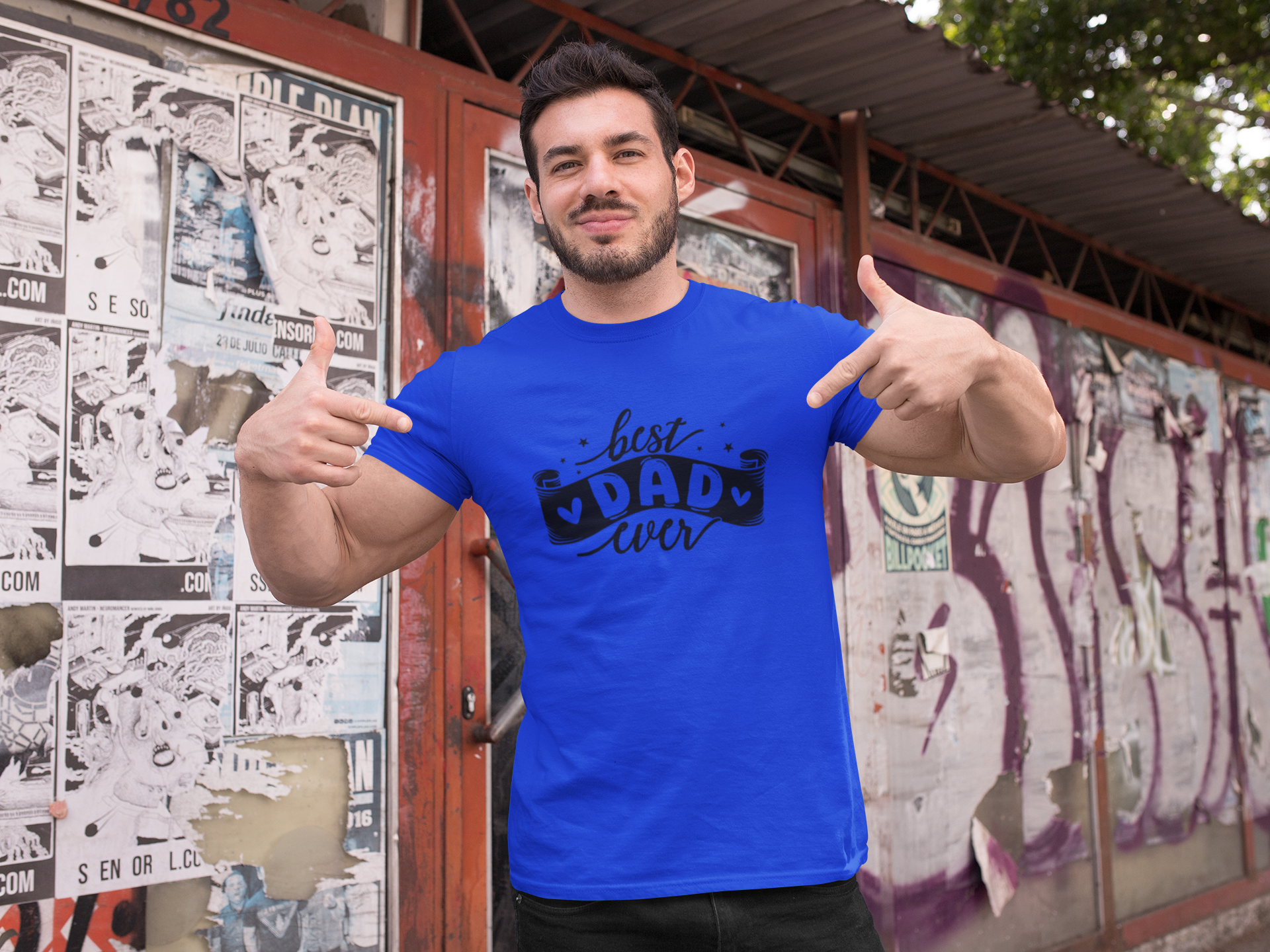 Best Dad PT2 T-Shirt by Luxe-Custom-Designer